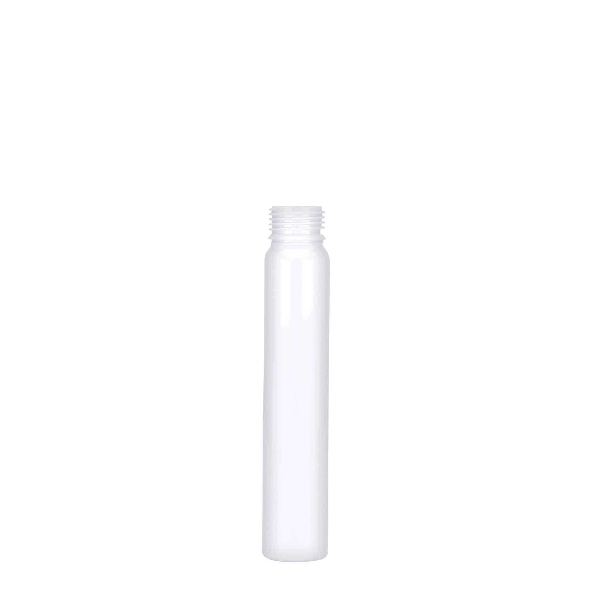 25 ml tube PET, plastique, blanc, ouverture : bouchon à vis 25 ml tube PET, plastique, blanc, ouverture : bouchon à vis