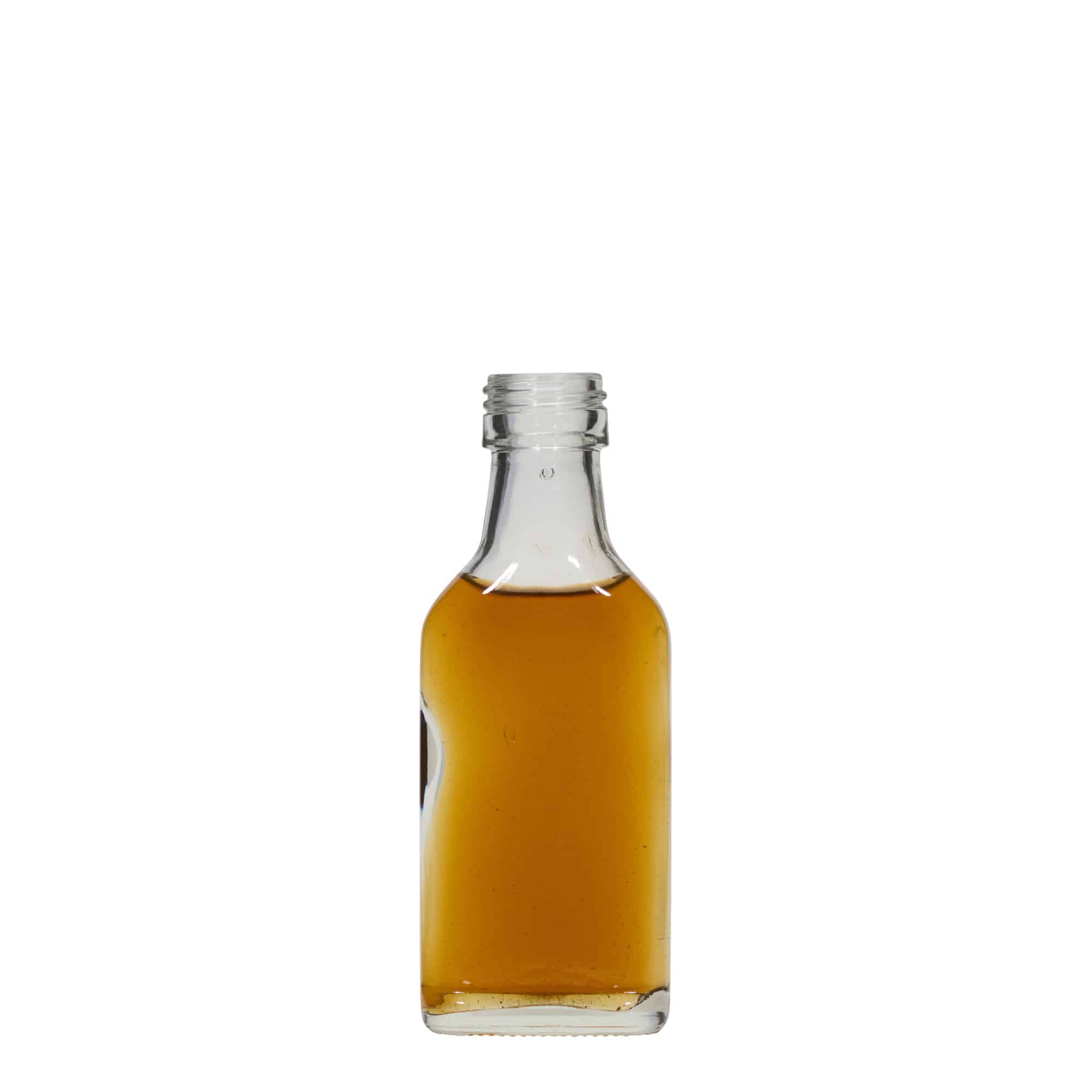 Flasque 40 ml, rectangulaire, bouchage: PP 22