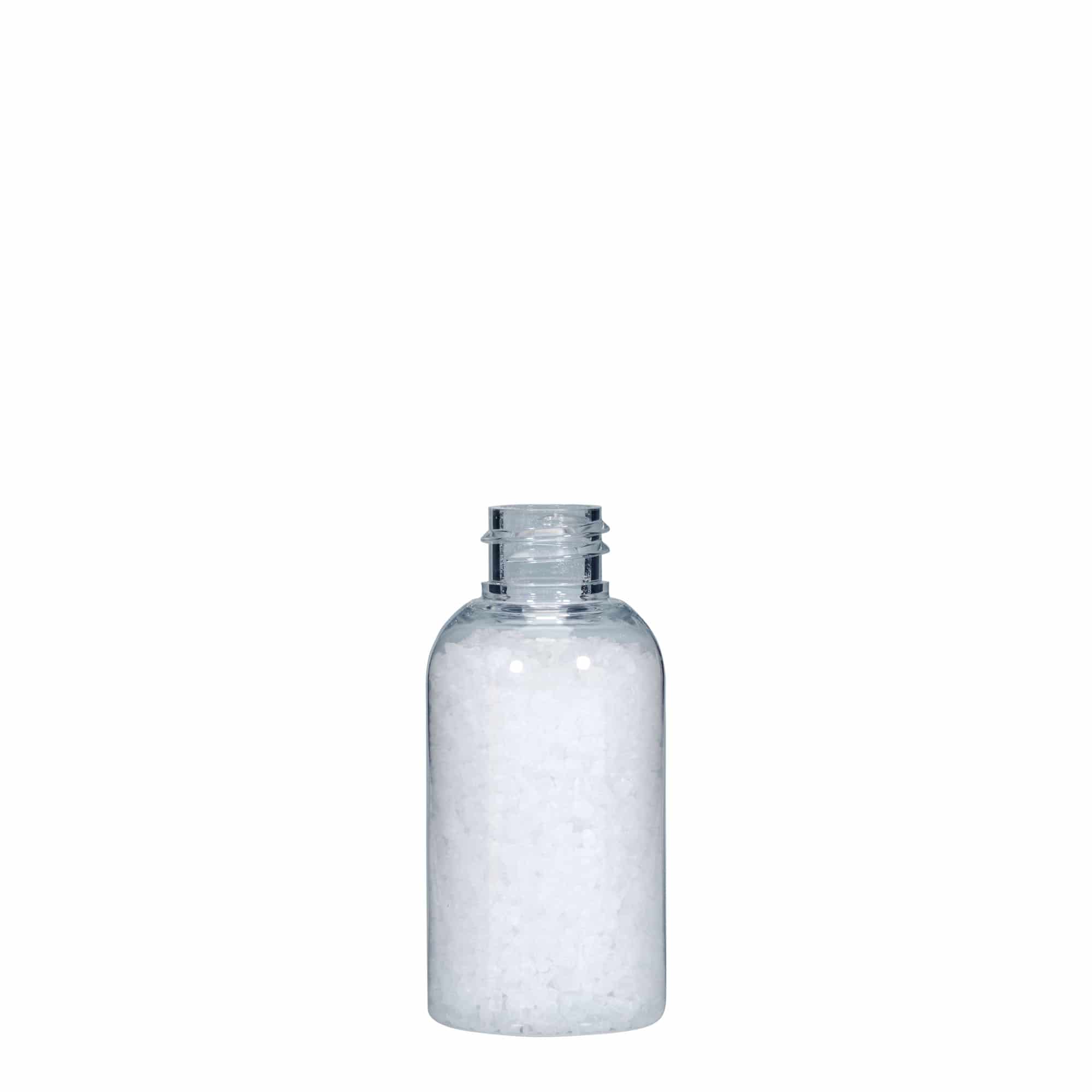 Flacon PET 50 ml 'Boston', plastique, ouverture : 20/410 Flacon PET 50 ml 'Boston', plastique, ouverture : 20/410