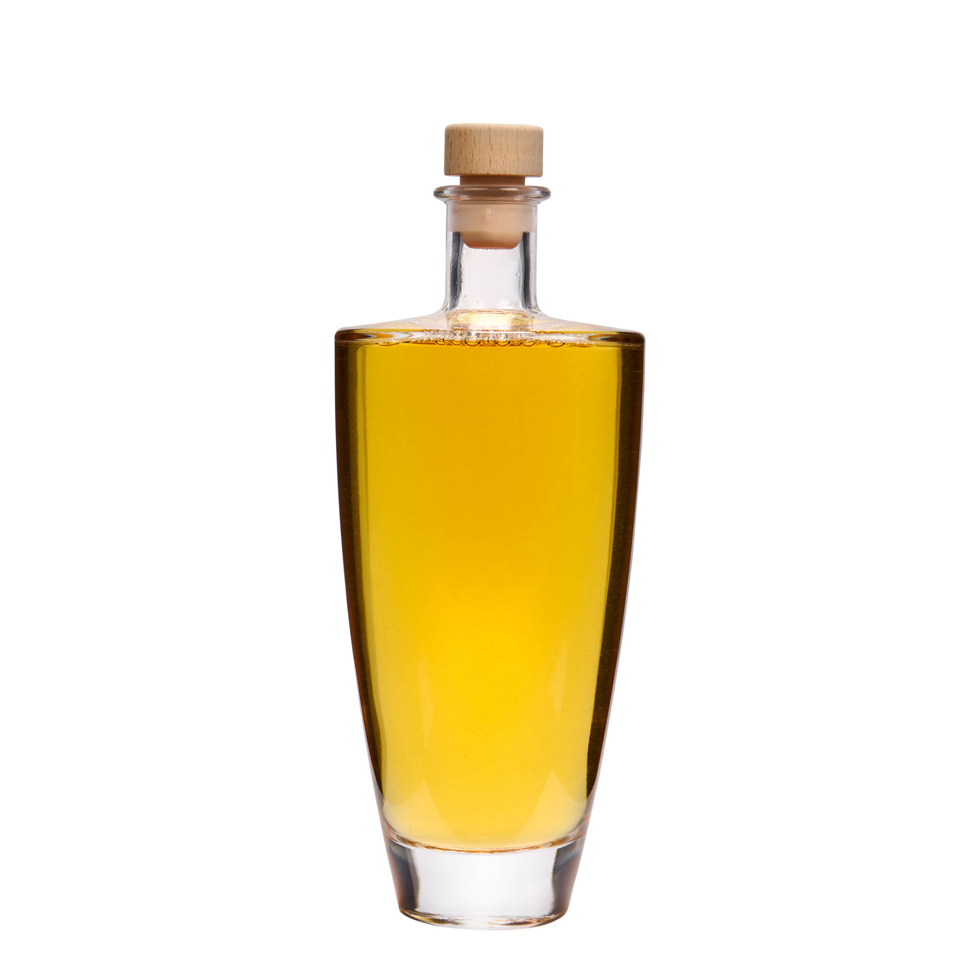 Bouteille en verre 500 ml 'Vanessa', ovale, ouverture : liège
