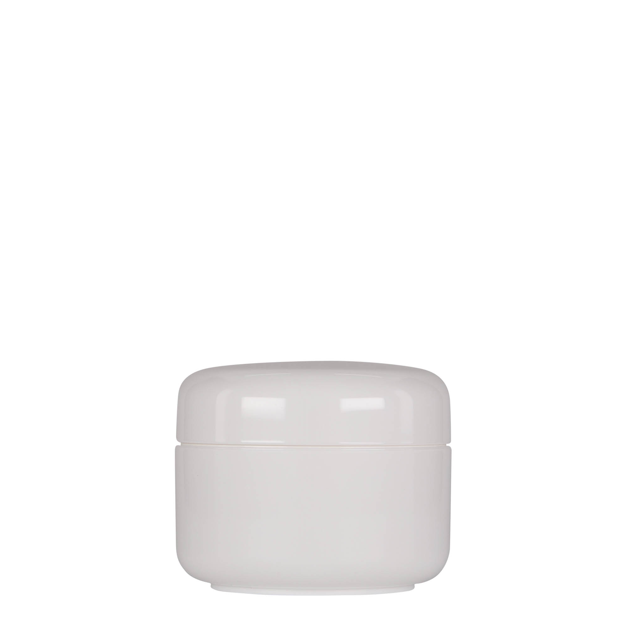 150 ml boîte en plastique « Bianca », PP, blanc, ouverture : fermeture à vis 150 ml boîte en plastique « Bianca », PP, blanc, ouverture : fermeture à vis