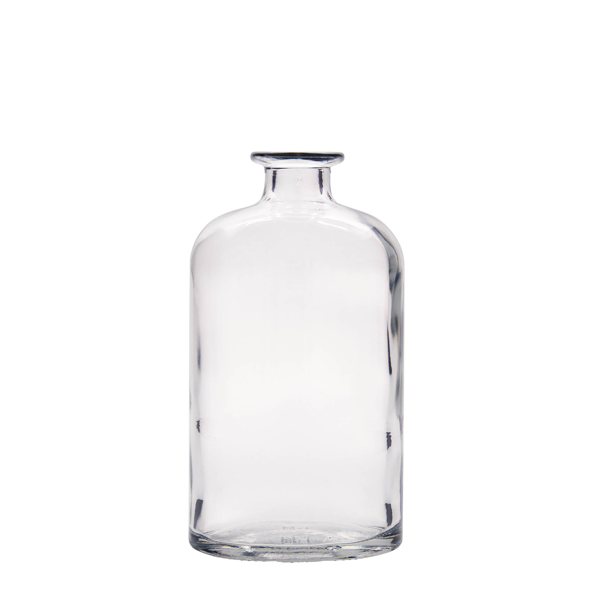 Bouteille en verre 500 ml « Dundee », ovale, ouverture : bouchon en liège Bouteille en verre 500 ml « Dundee », ovale, ouverture : bouchon en liège