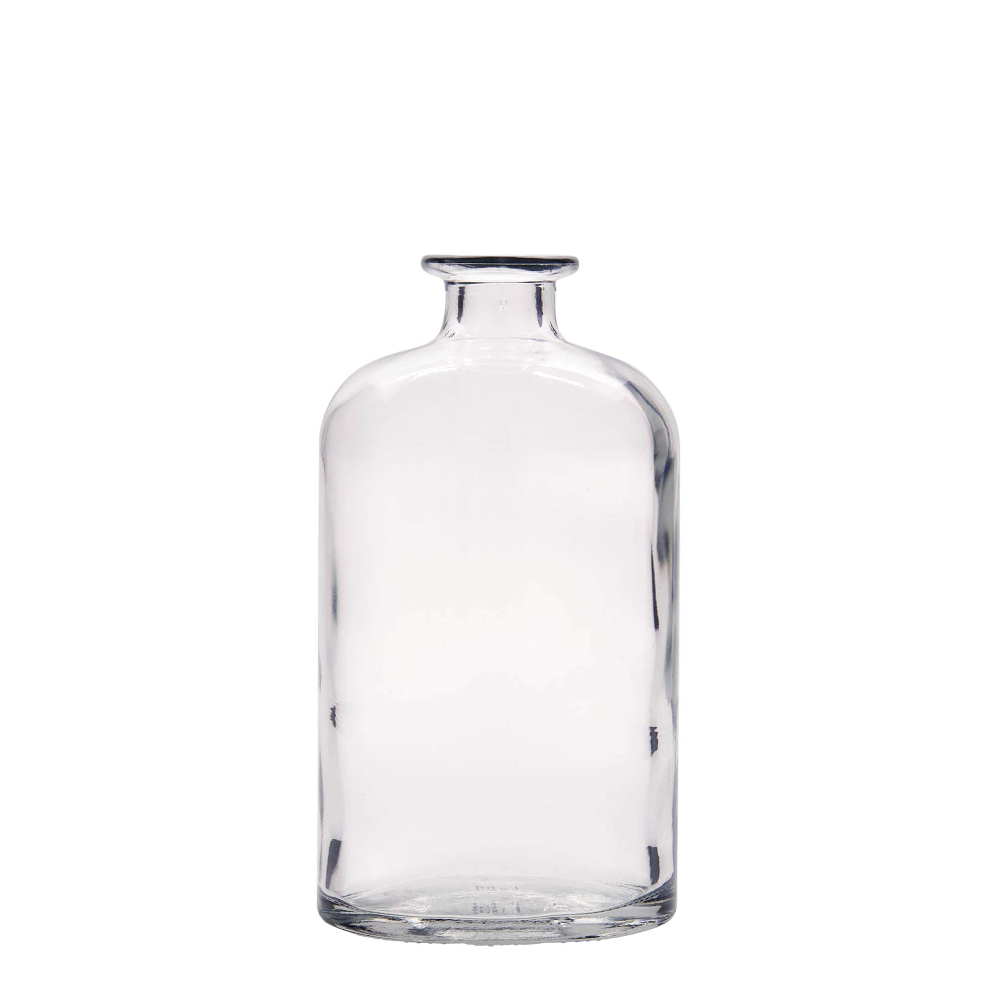 Bouteille en verre 500 ml « Dundee », ovale, ouverture : bouchon en liège