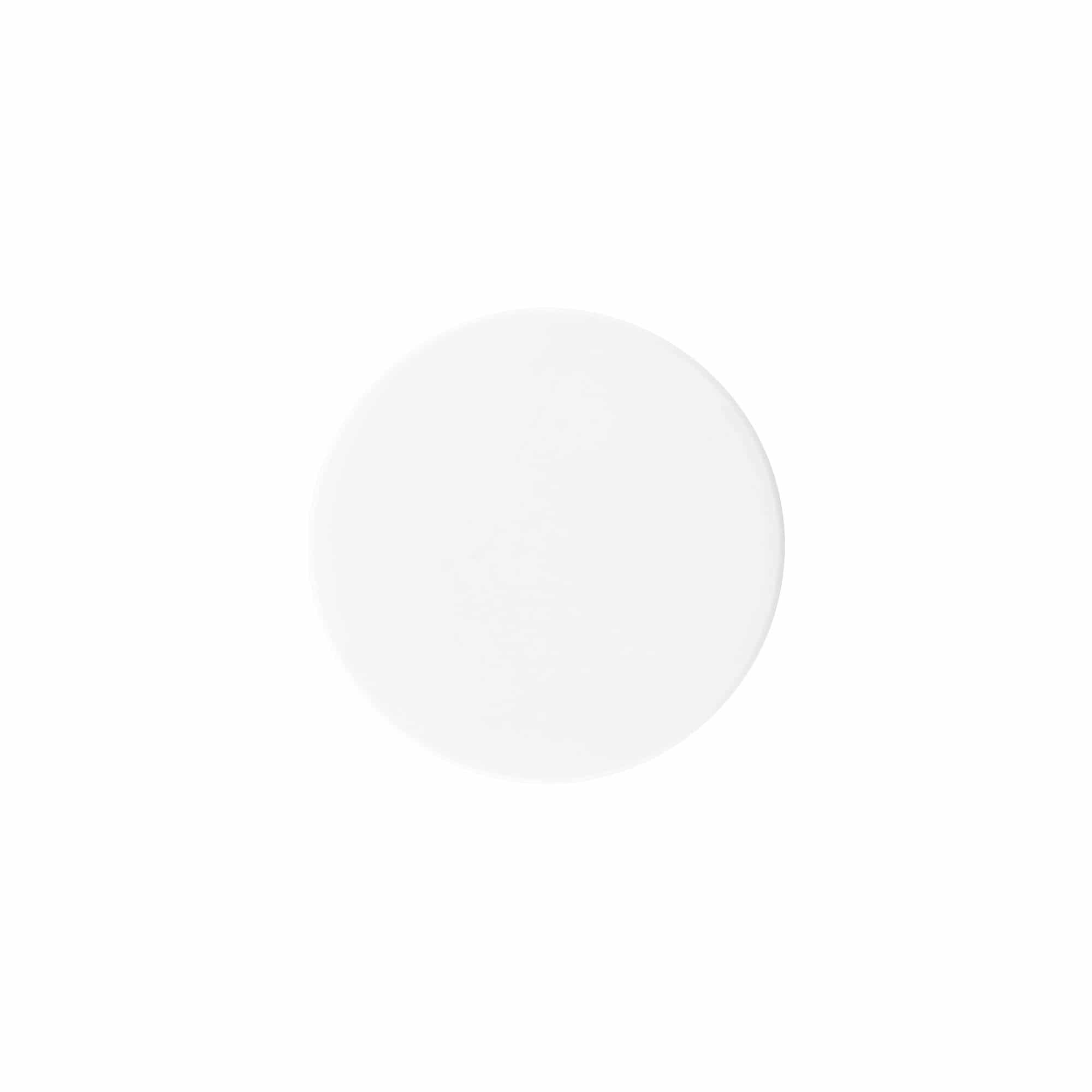 Bougage à vis pour 100 ml 'Antonella', plastique PP, blanc