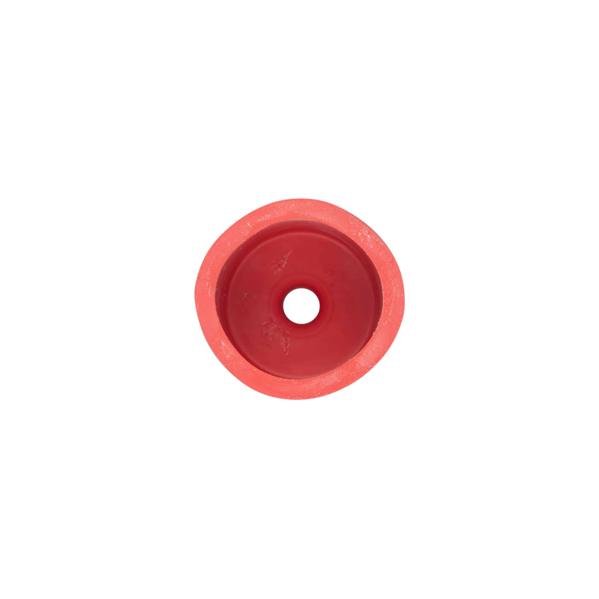 Couvercle de fermentation type 3, caoutchouc, rouge Couvercle de fermentation type 3, caoutchouc, rouge