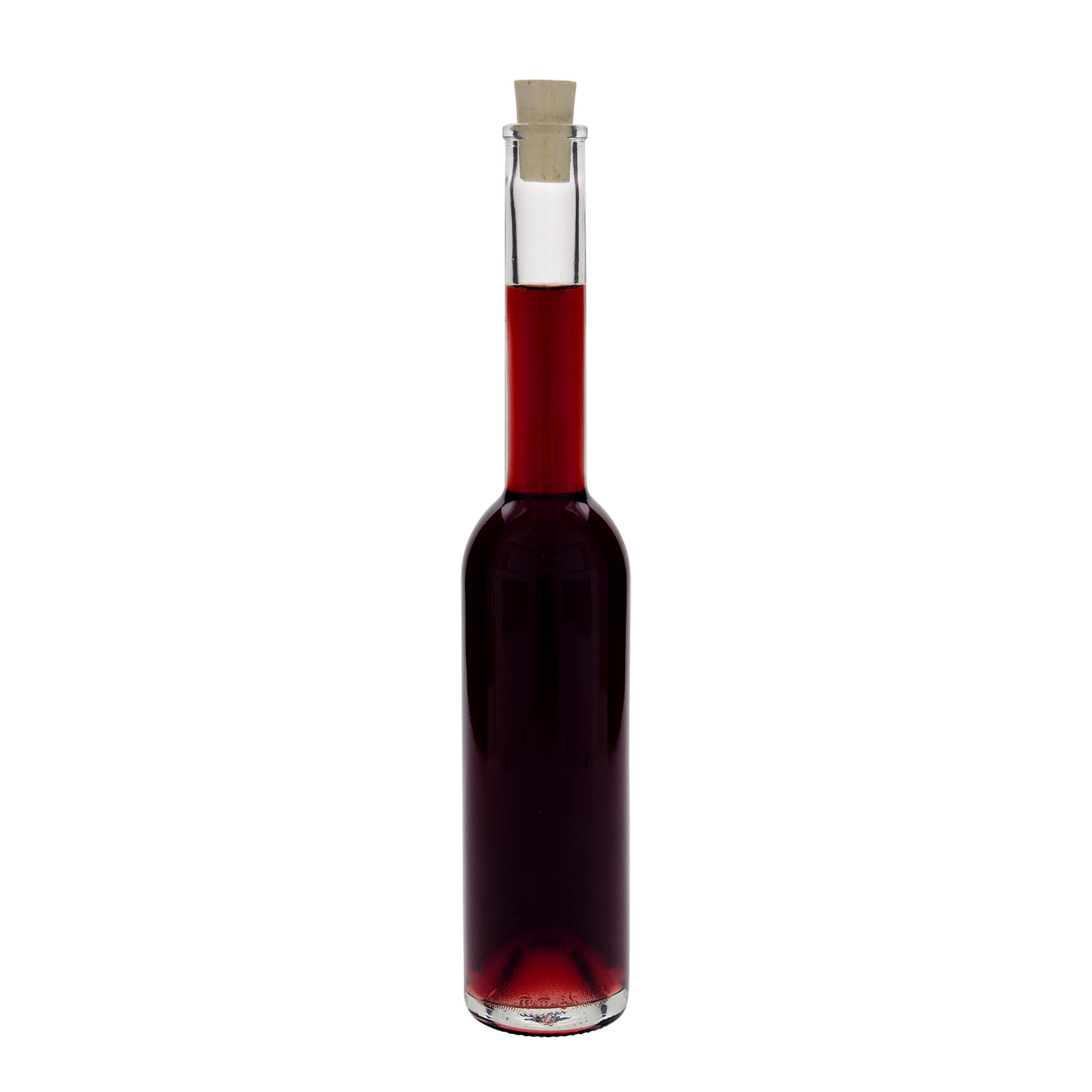 Bouteille en verre 350 ml 'Opera', ouverture : bouchon en liège Bouteille en verre 350 ml 'Opera', ouverture : bouchon en liège
