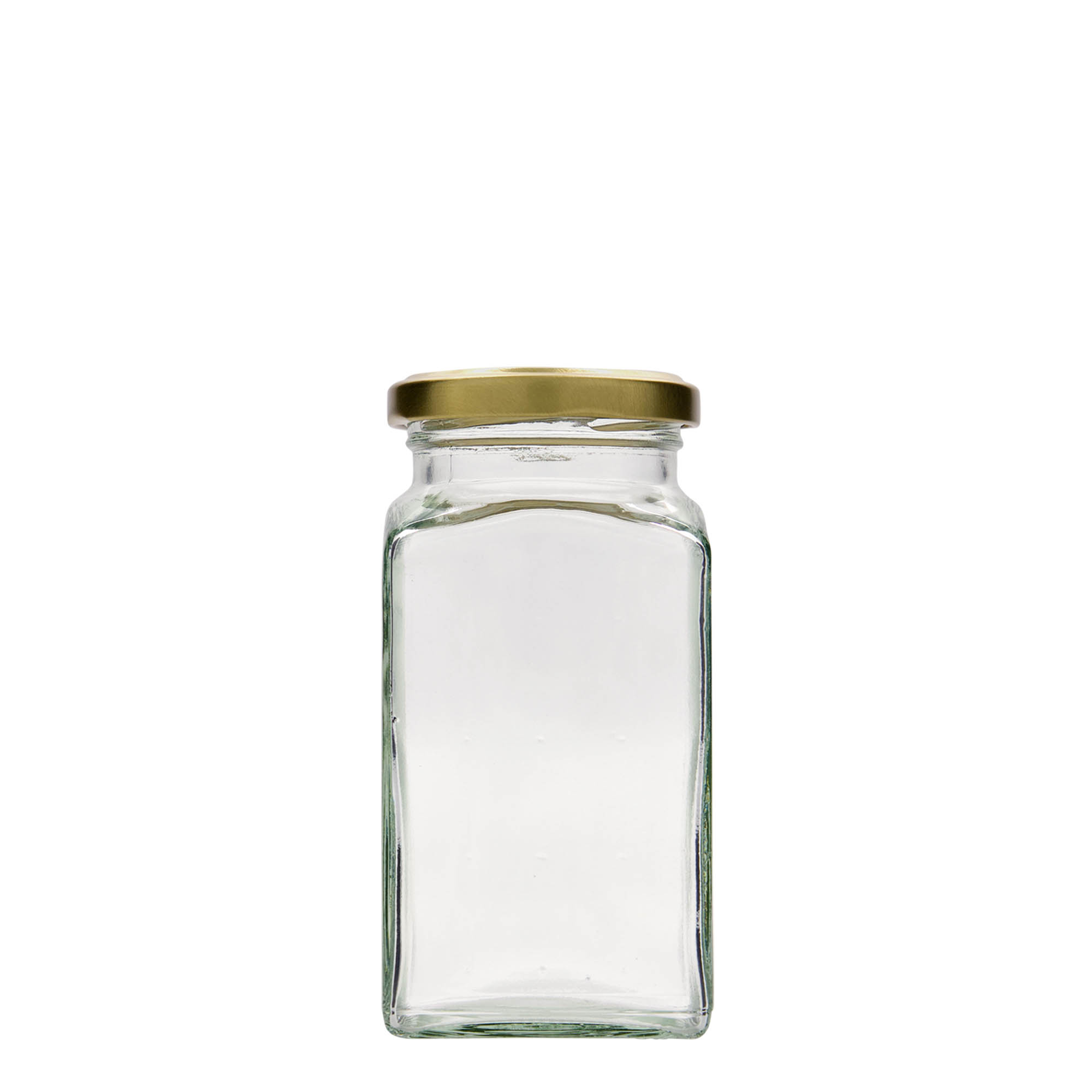 312 ml en verre carré, ouverture : Twist-Off (TO 58)