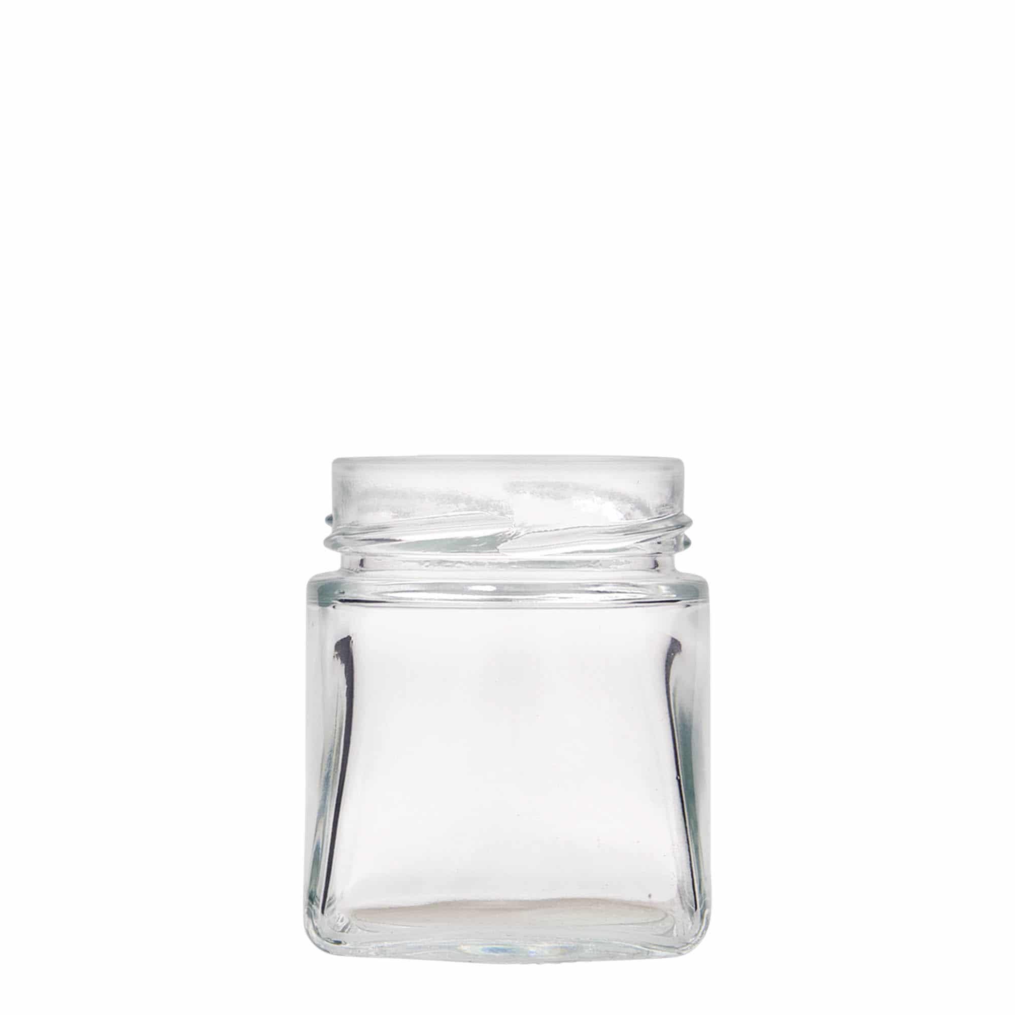 212 ml bocal carré 'Luxor', ouverture : Deept-Twist-Off (DTO 63) 212 ml bocal carré 'Luxor', ouverture : Deept-Twist-Off (DTO 63)