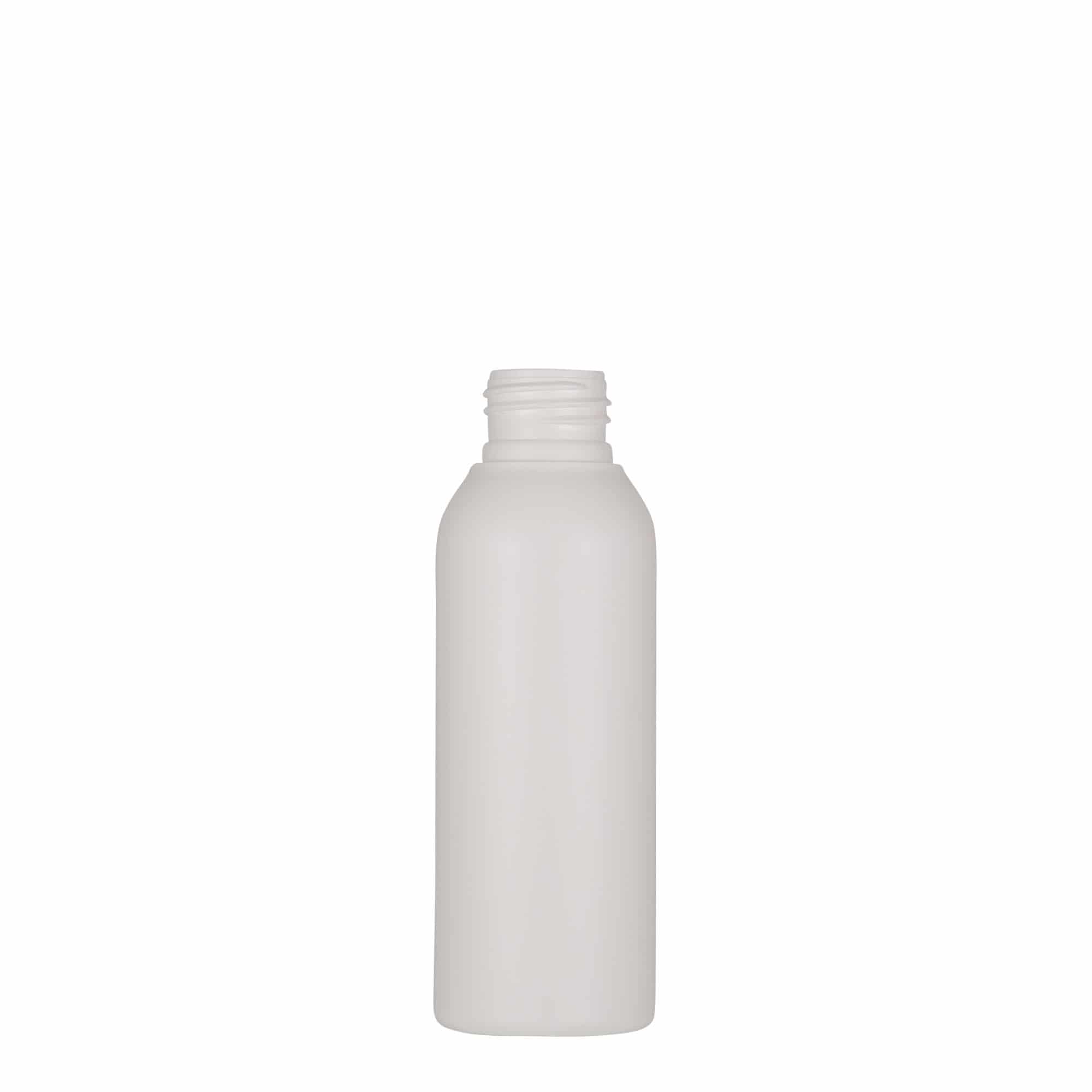 Bouteille en plastique 100 ml 'Tuffy', PEHD, blanche, bouchage: 24/410 Bouteille en plastique 100 ml 'Tuffy', PEHD, blanche, bouchage: 24/410
