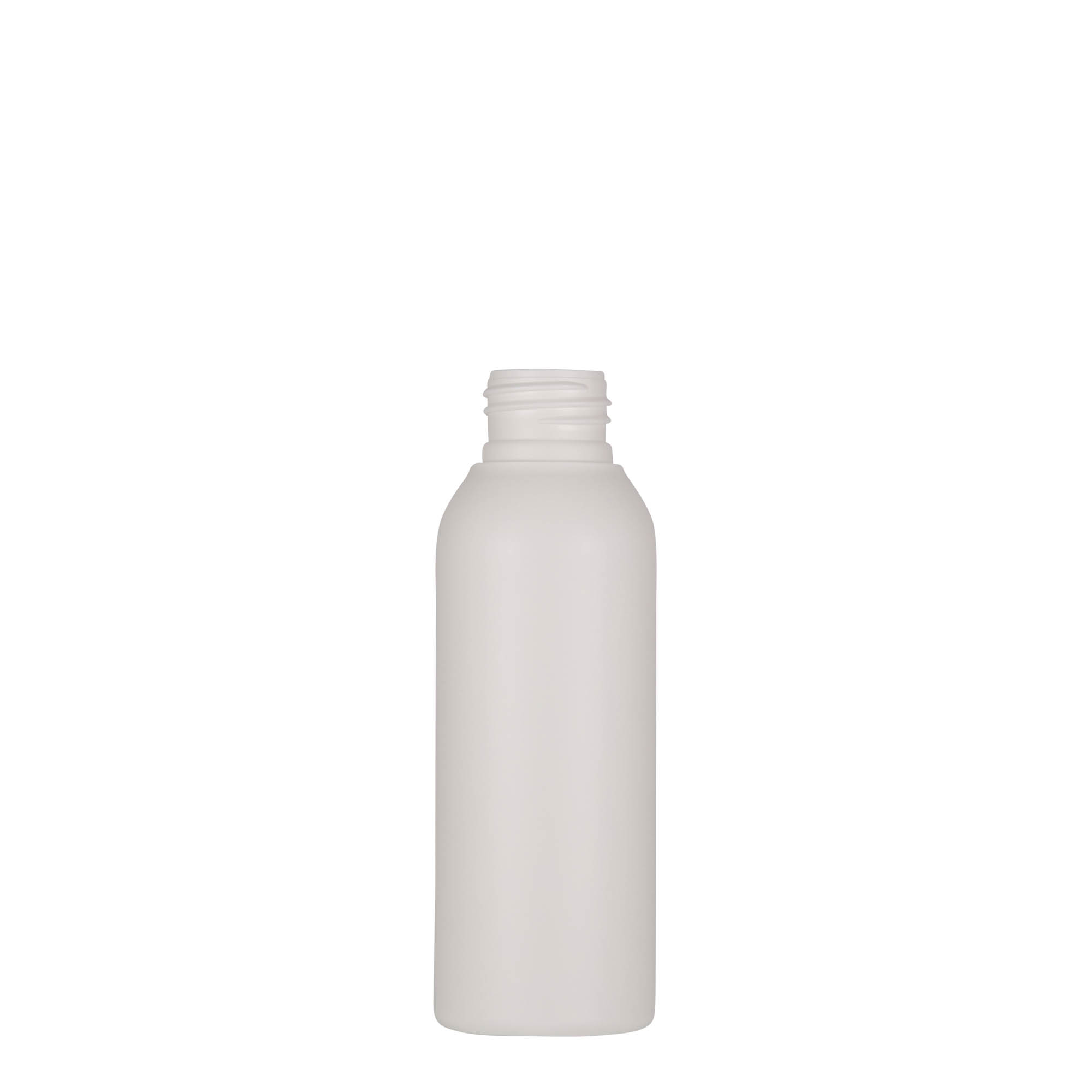 Flacon en plastique 100 ml 'Tuffy', PEHD, blanc, ouverture : 24/410 Flacon en plastique 100 ml 'Tuffy', PEHD, blanc, ouverture : 24/410