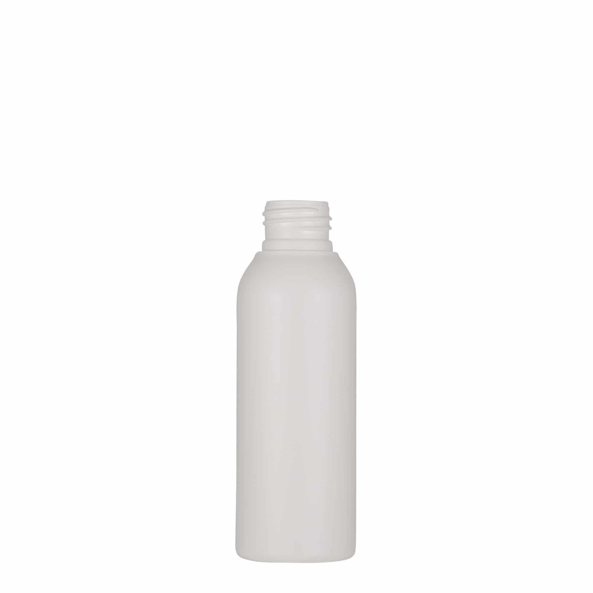 Flacon en plastique 100 ml 'Tuffy', PEHD, blanc, ouverture : 24/410