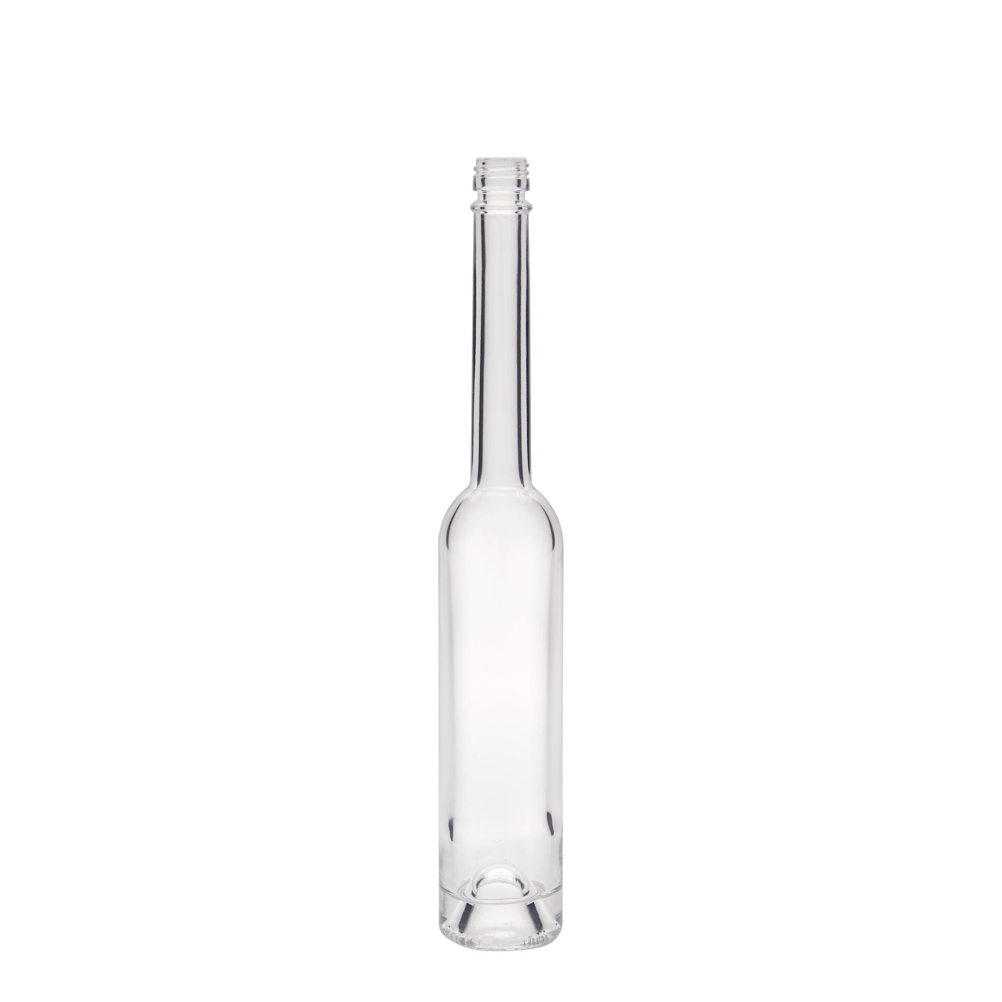 Flacon en verre 100 ml « Platina », ouverture : PP 18