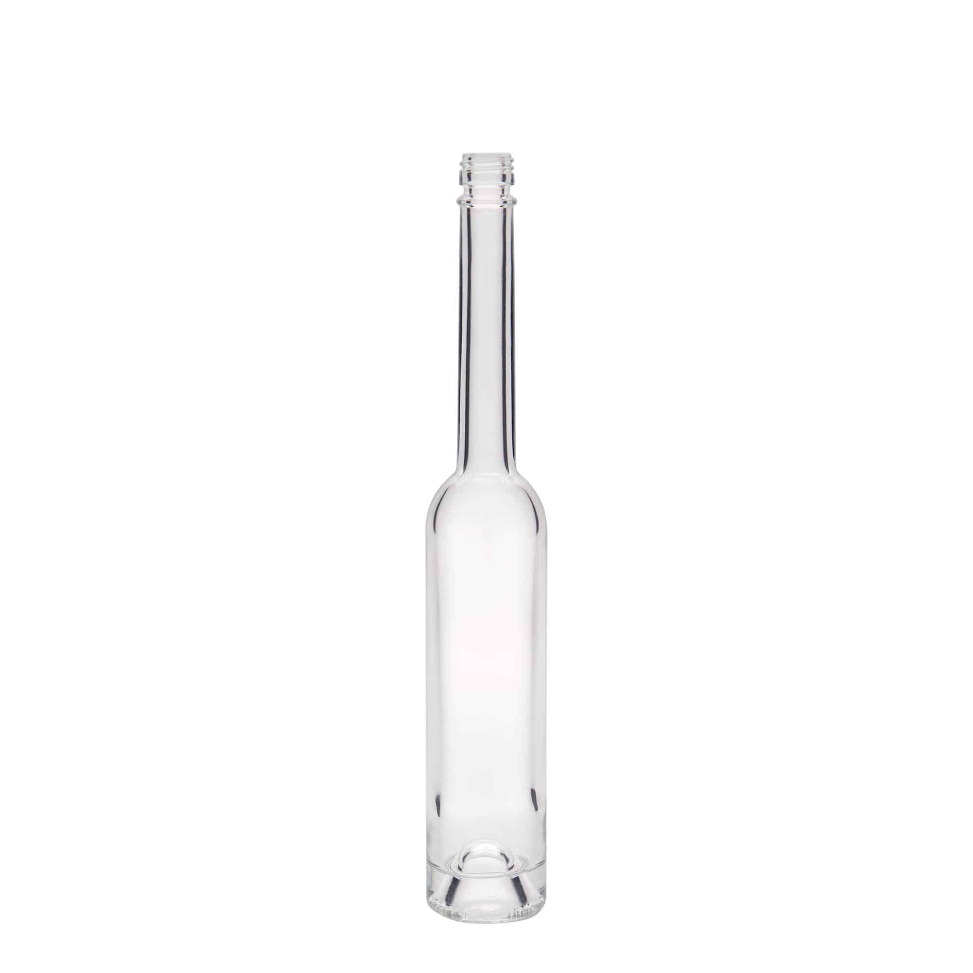 Flacon en verre 100 ml « Platina », ouverture : PP 18