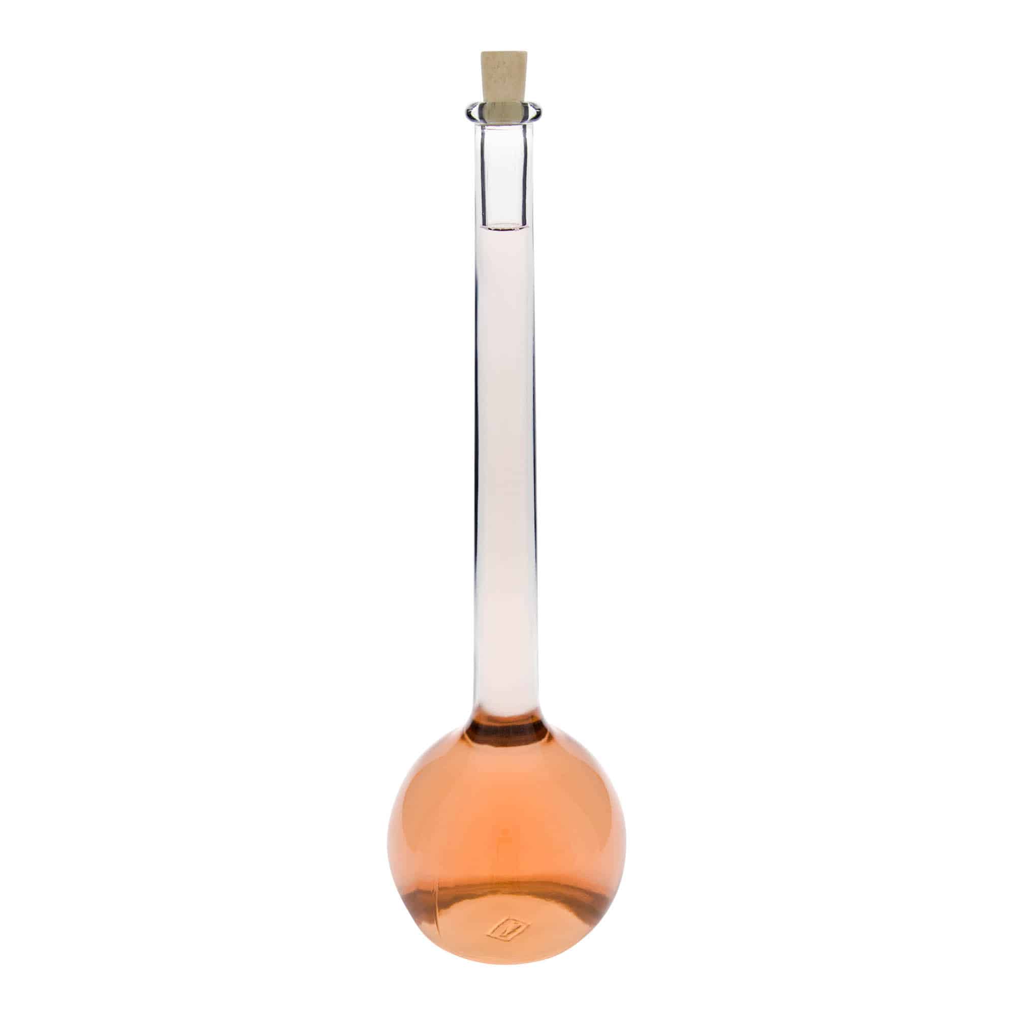 Bouteille en verre 1.500 ml 'Tulipano', ouverture : bouchon en liège