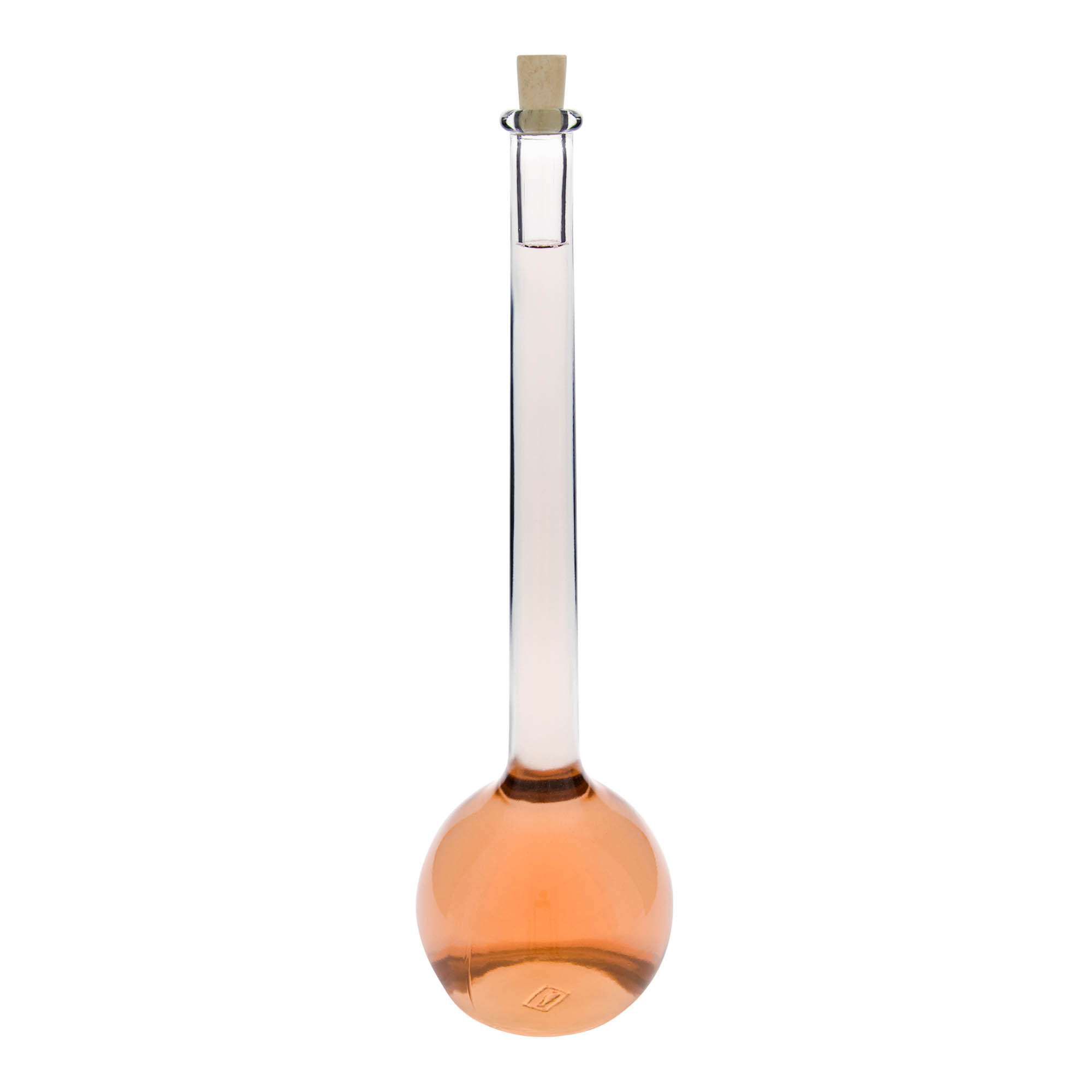Bouteille en verre 1.500 ml « Tulipano », ouverture : bouchon en liège