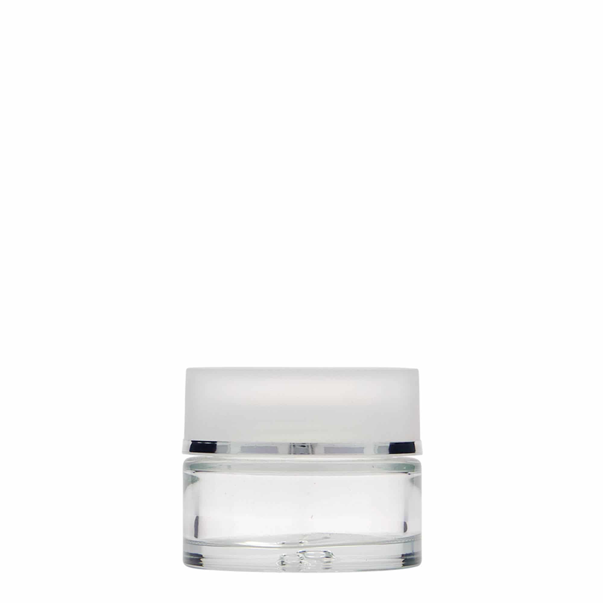 Pot 30 ml 'Clear Edition', verre, bouchage: Bougage à vis Pot 30 ml 'Clear Edition', verre, bouchage: Bougage à vis