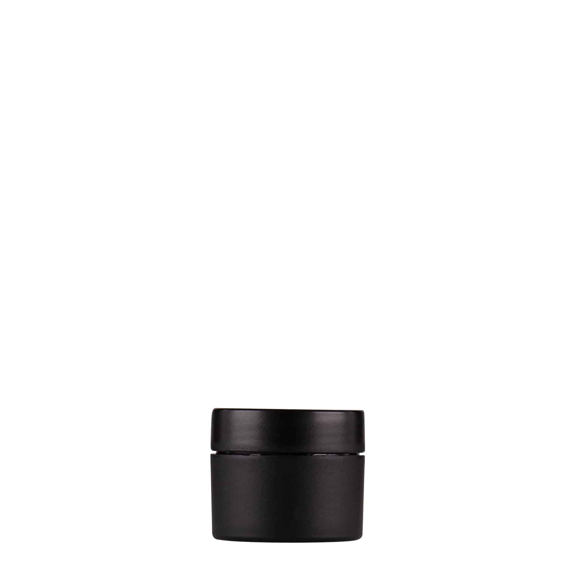 5 ml flacon en plastique « Antonella », PP, noir, ouverture : bouchon à vis