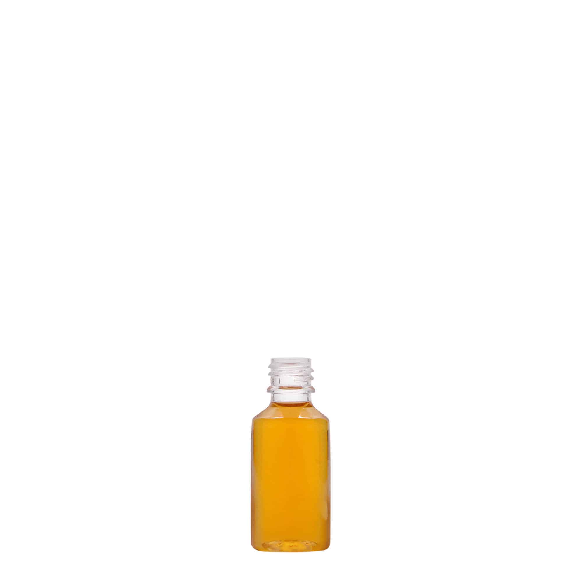 Flacon PET 10 ml « E-Liquid » avec sécurité qualité et enfant, plastique, ouverture : bouchon à vis