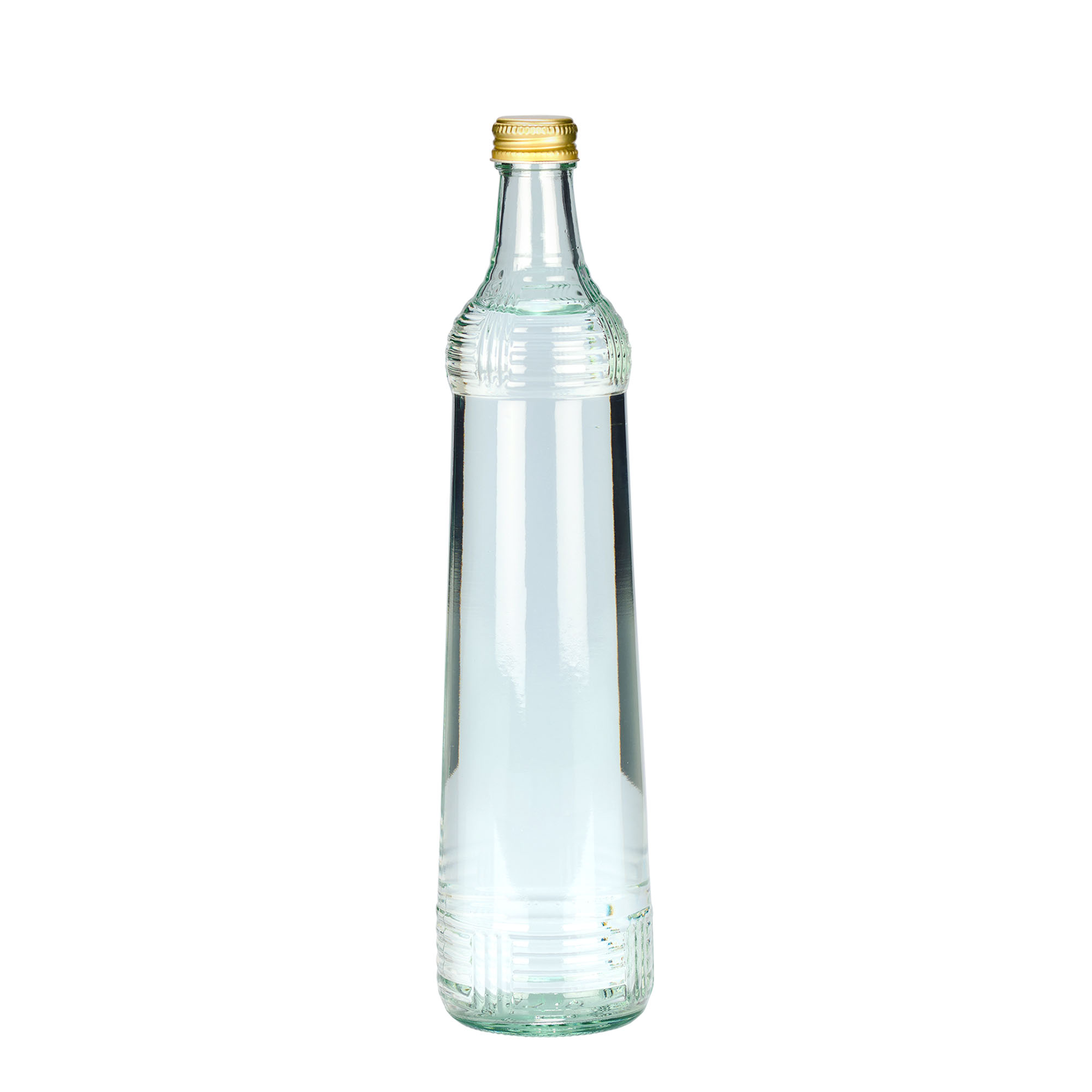 Bouteille en verre 700 ml Vodka « Zwiebelturm », ouverture : PP 28