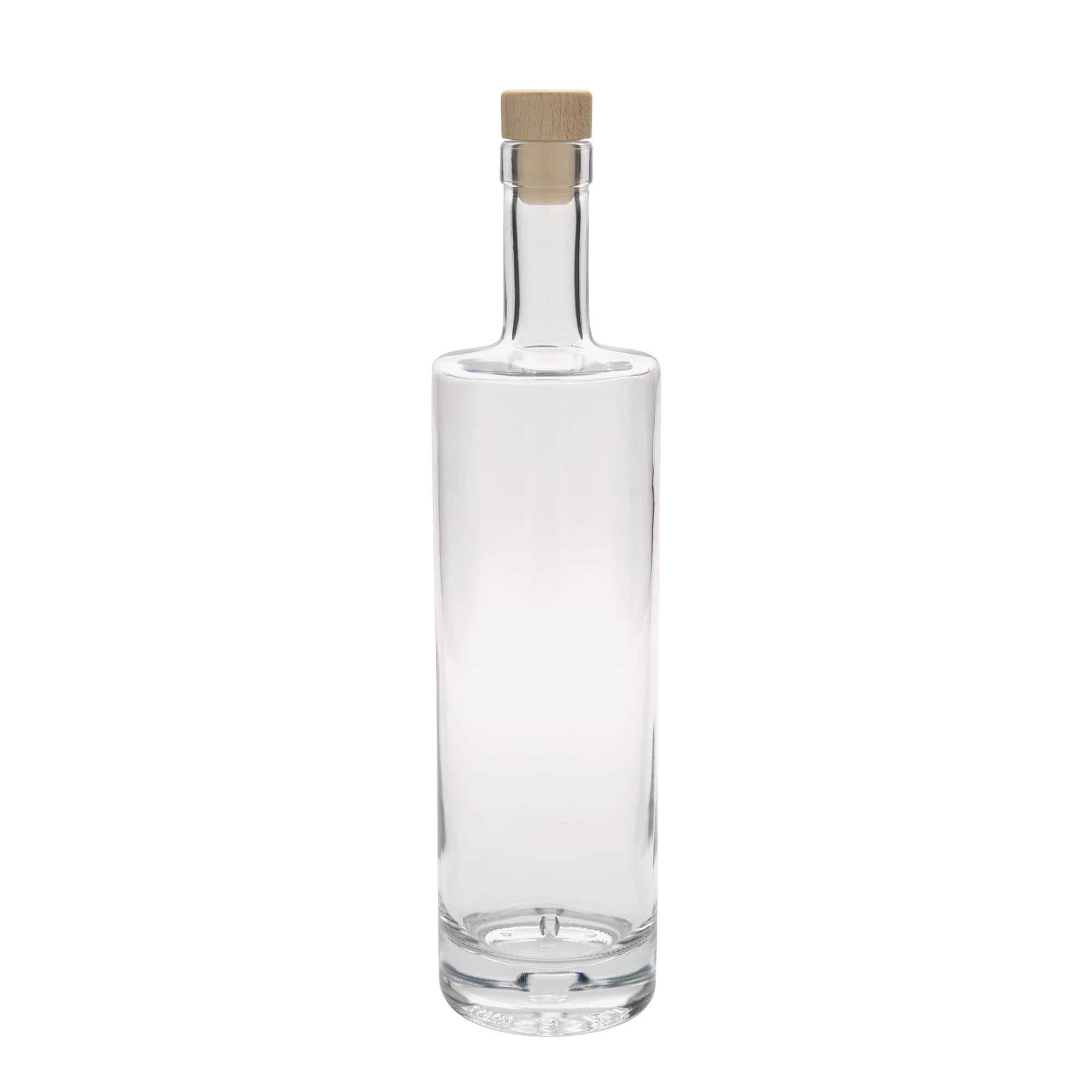 Bouteille en verre 700 ml 'Titano', ouverture : bouchon en liège