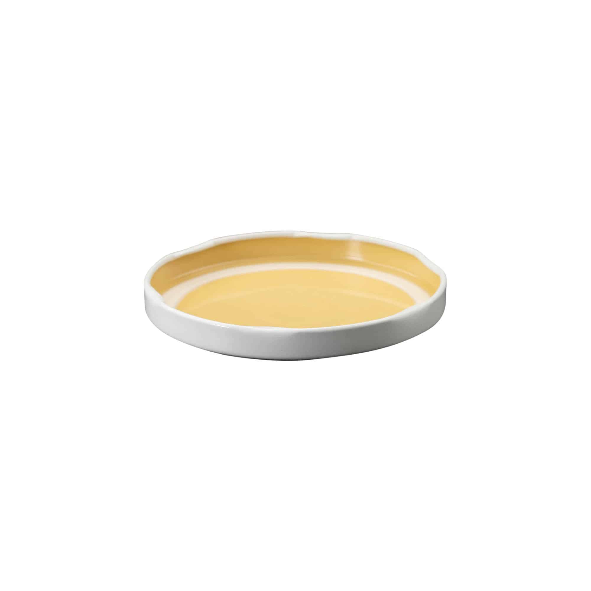 Bouchon à visser, tôle blanche, blanc, pour ouverture : TO 82