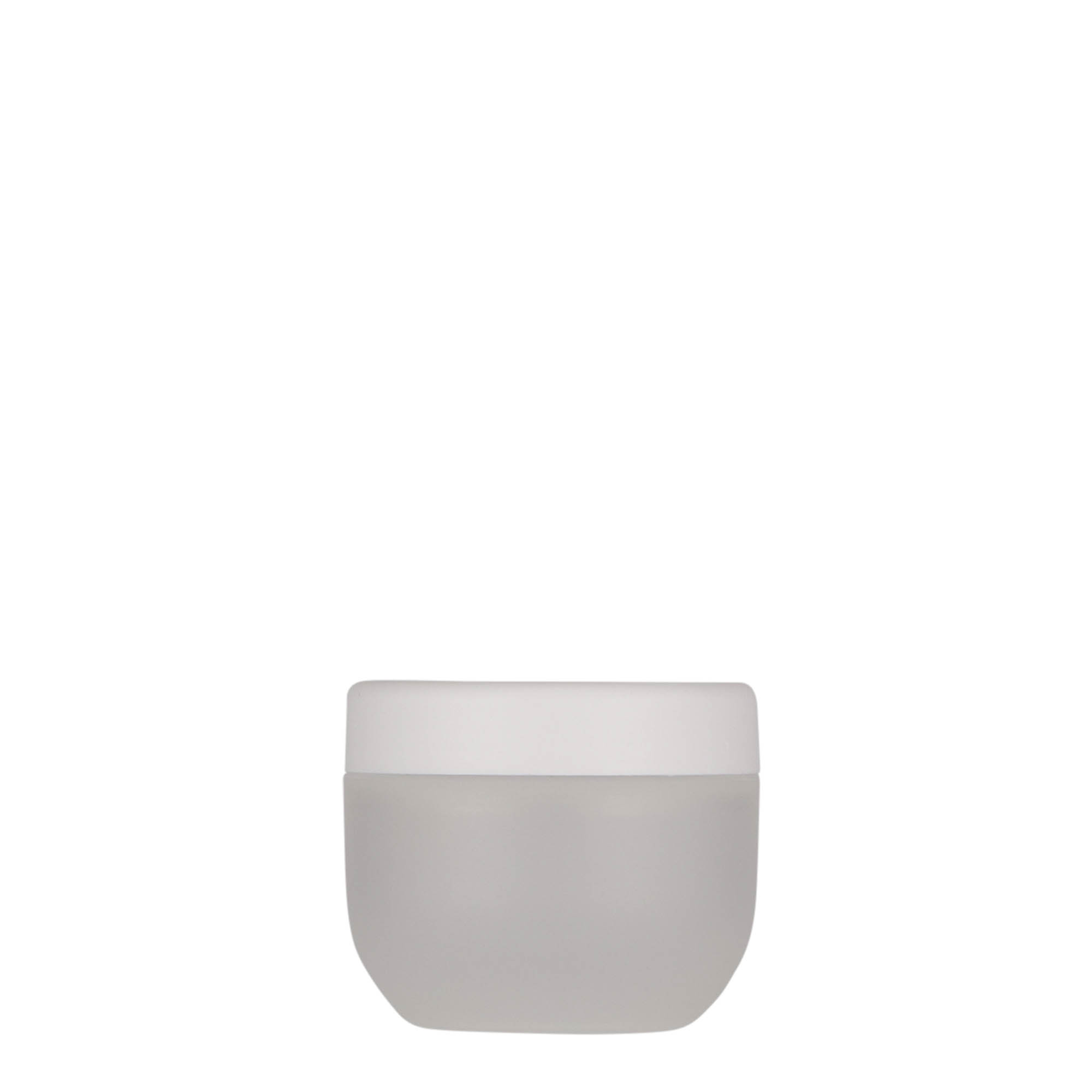 50 ml boîte en plastique 'Magic', PP, naturel, ouverture : bouchon à vis