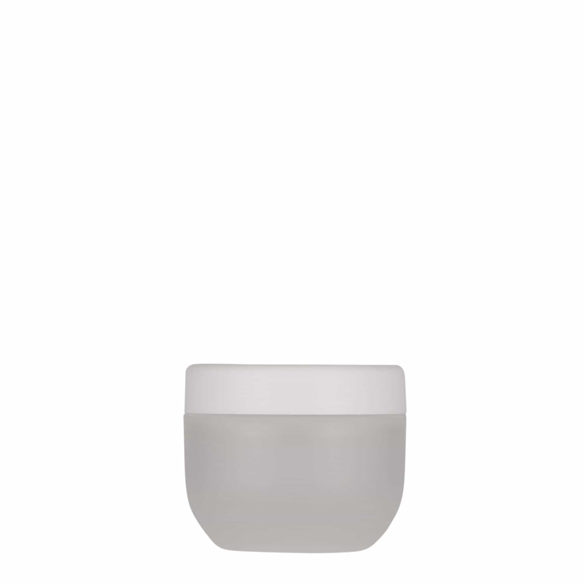 50 ml boîte en plastique 'Magic', PP, naturel, ouverture : bouchon à vis