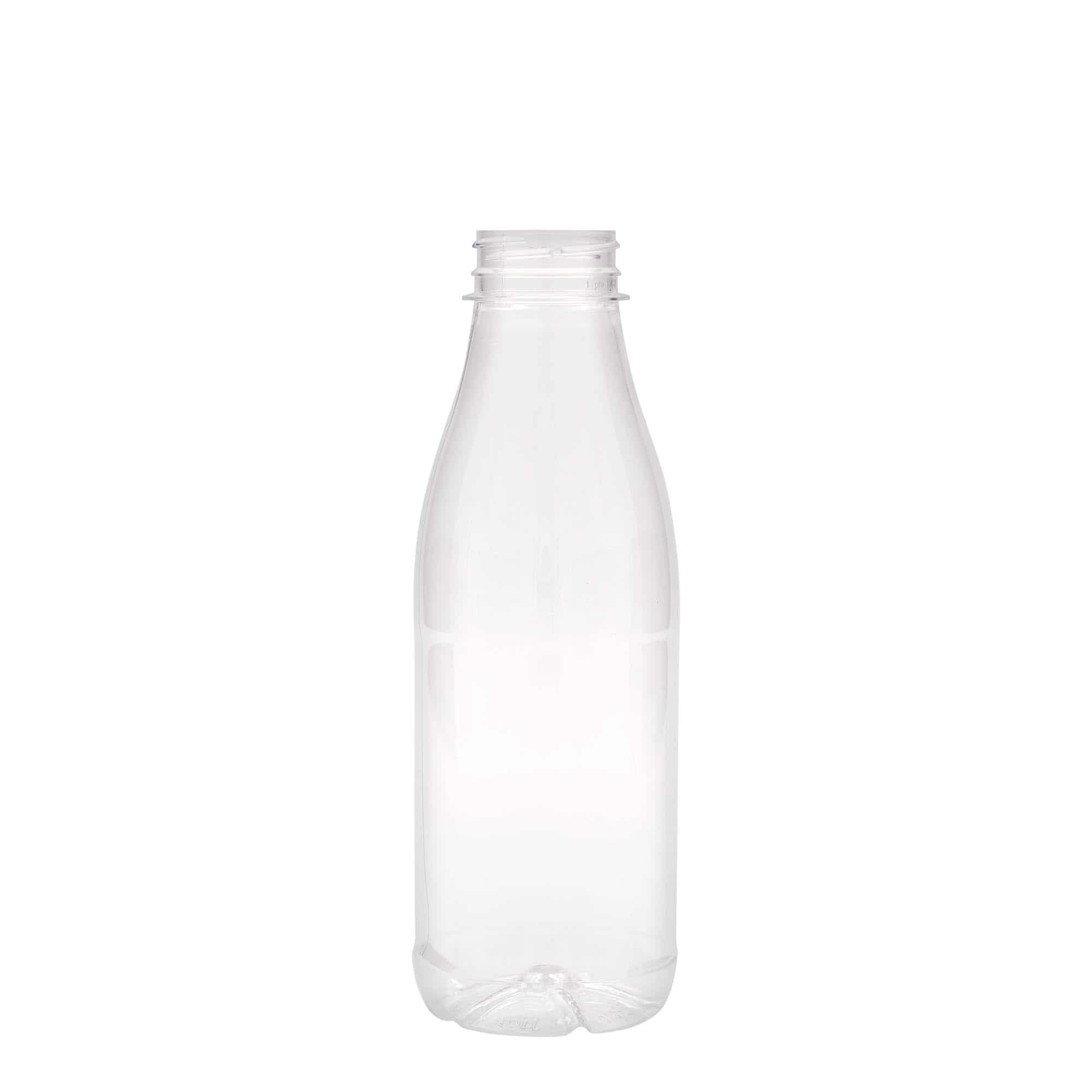 Bouteille PET 500 ml 'Milk and Juice', plastique, ouverture : 38 mm Bouteille PET 500 ml 'Milk and Juice', plastique, ouverture : 38 mm