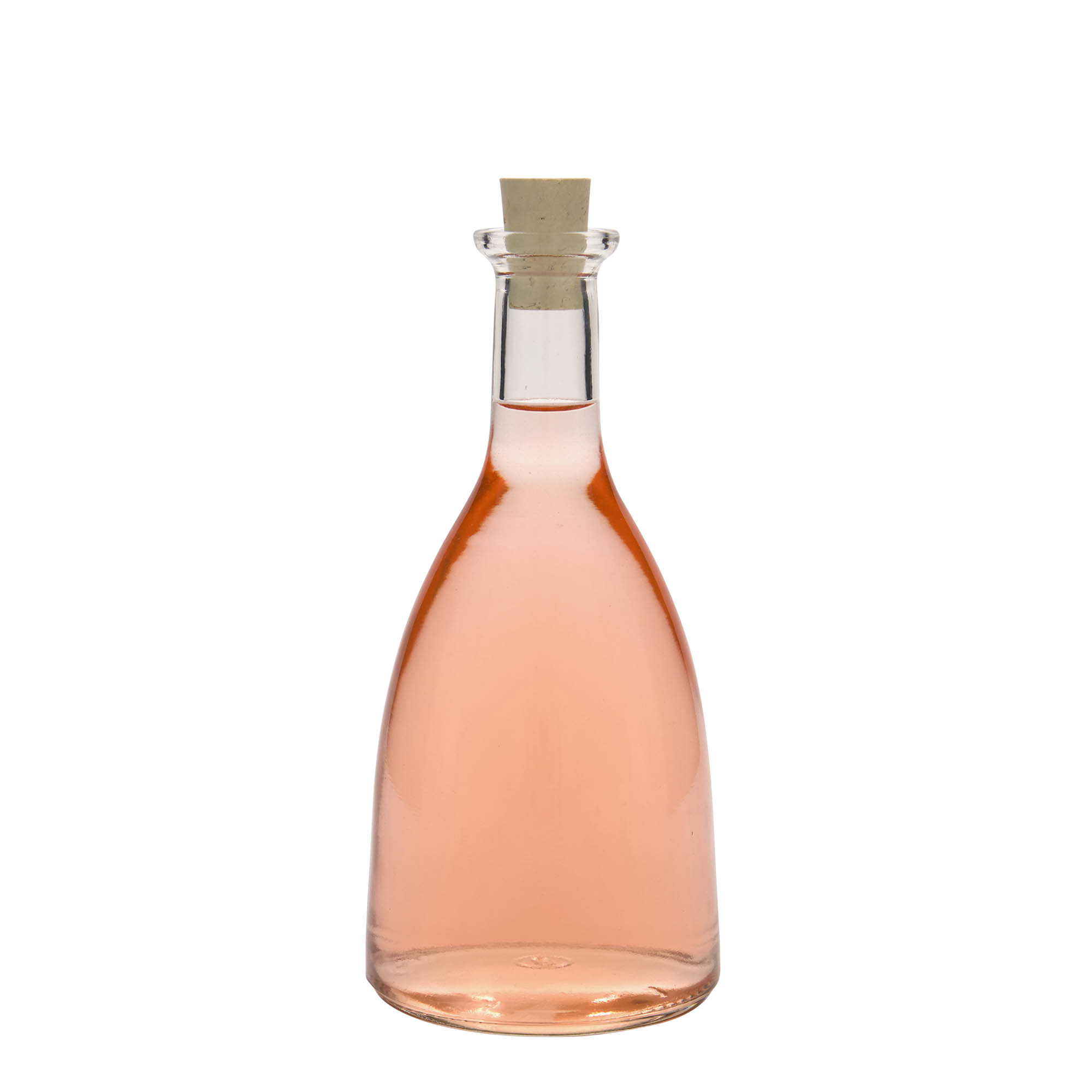 Bouteille en verre 500 ml 'Viola', ouverture : bouchon en liège Bouteille en verre 500 ml 'Viola', ouverture : bouchon en liège