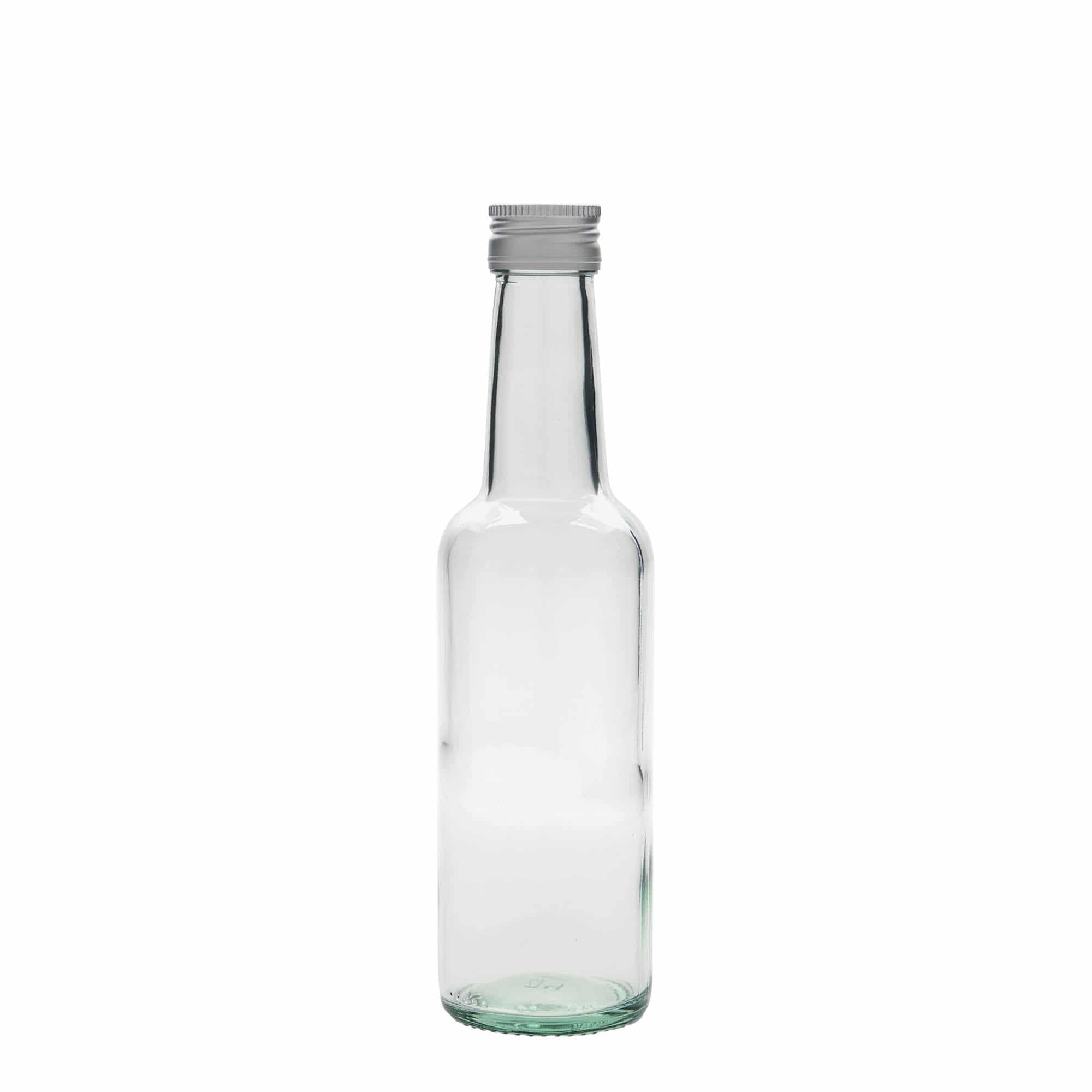 Bouteille en verre 250 ml à col droit, ouverture : PP 28