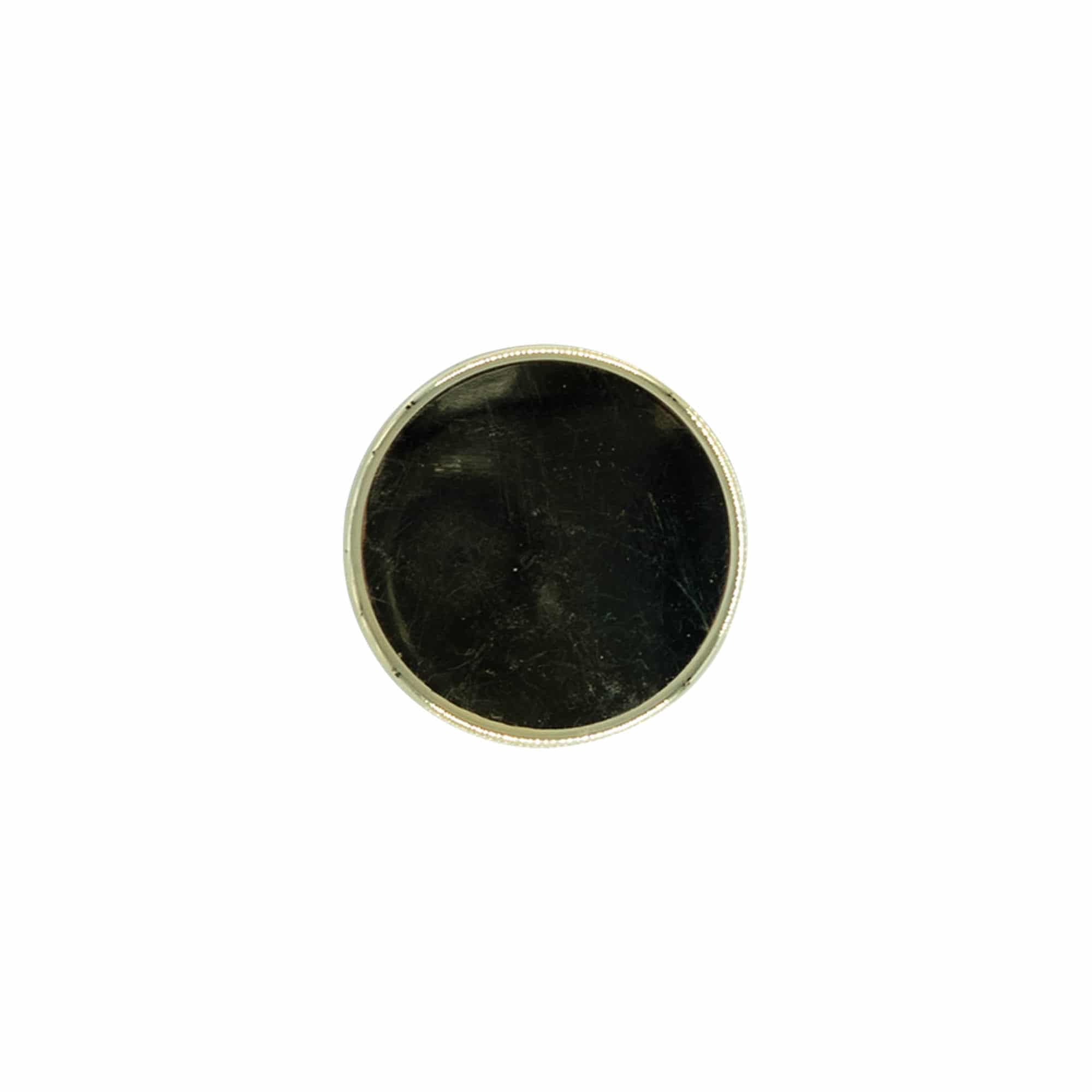 Bouchon à vis, métal-plastique, doré, pour ouverture : PP 28 Bouchon à vis, métal-plastique, doré, pour ouverture : PP 28