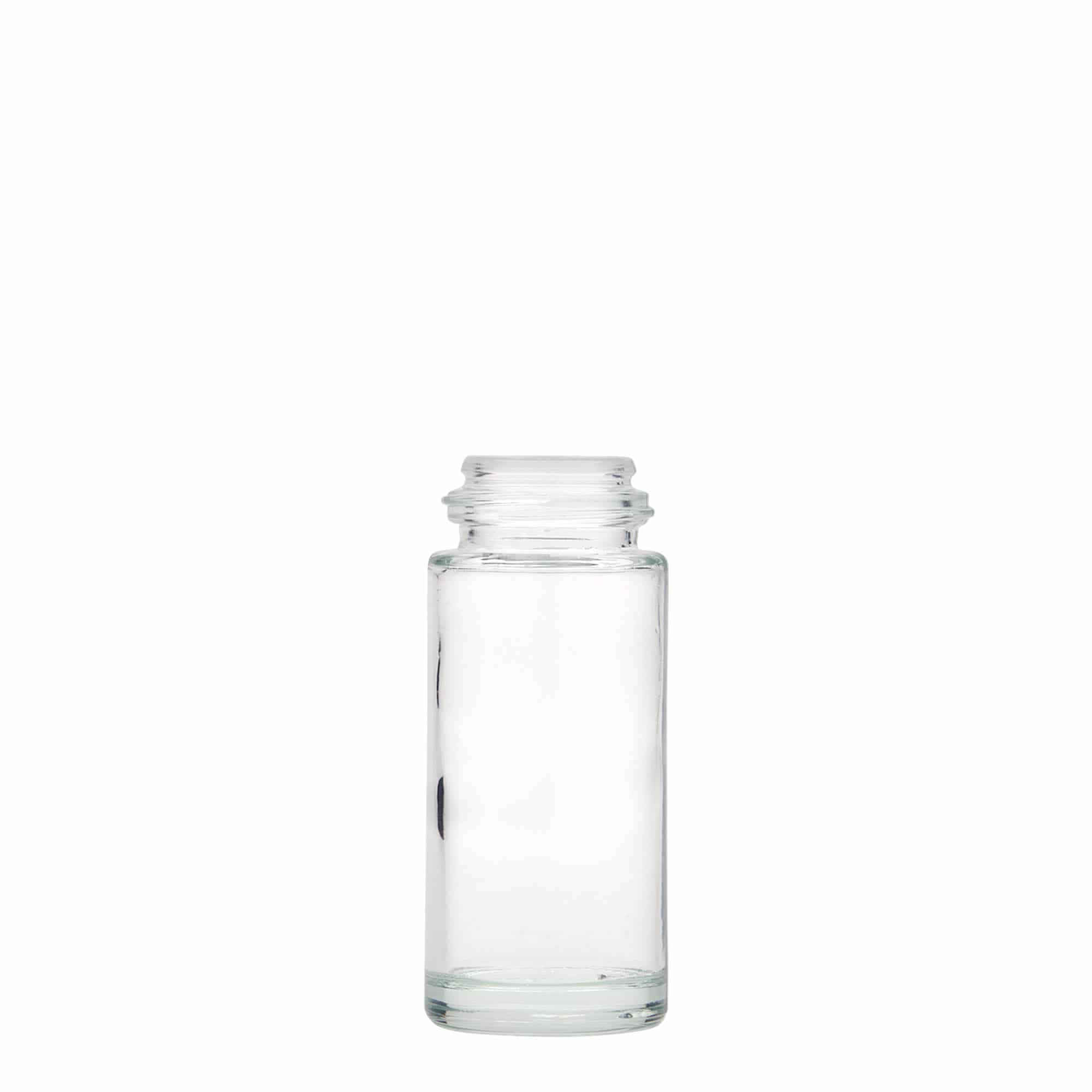 Flacon roll-on de 50 ml, verre, ouverture : bouchon à vis