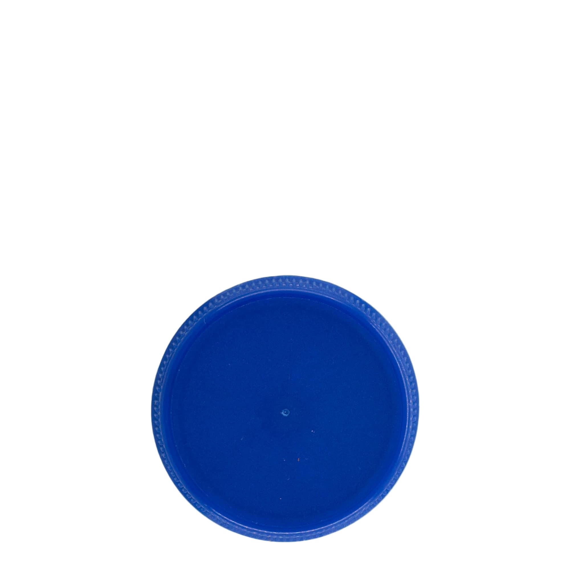 Bouchon à vis à double filetage, plastique PE, bleu, pour ouverture : PET 38 mm Bouchon à vis à double filetage, plastique PE, bleu, pour ouverture : PET 38 mm