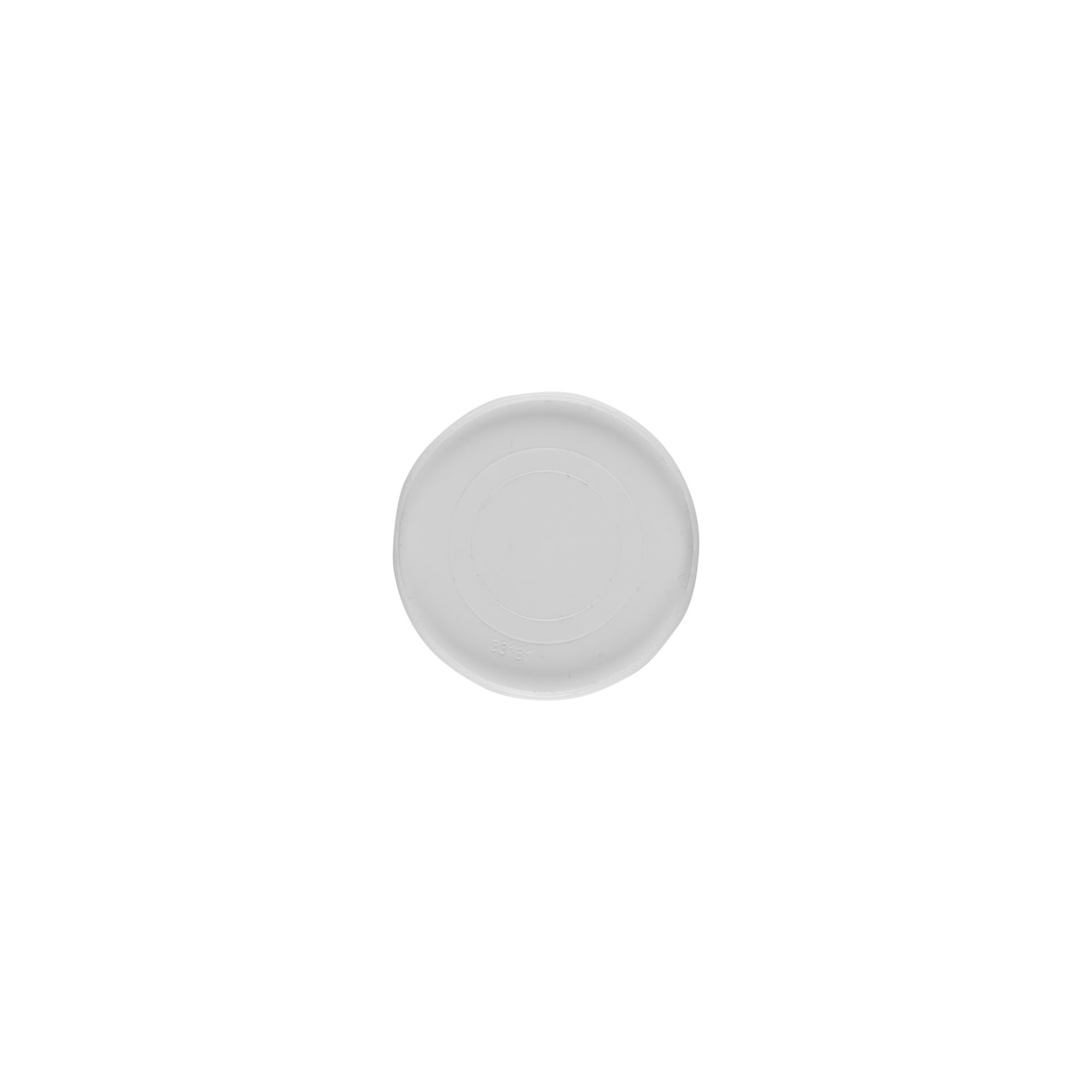 Disque de protection pour 50 ml « Bianca », plastique PP, blanc