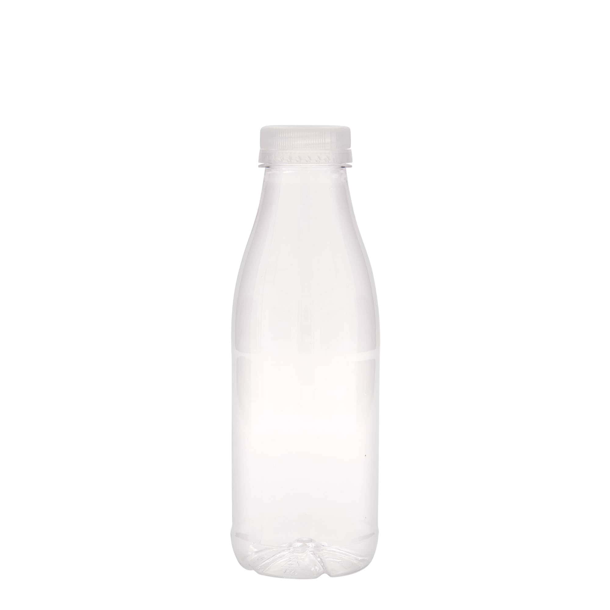 Bouteille PET 500 ml 'Milk and Juice', plastique, ouverture : 38 mm