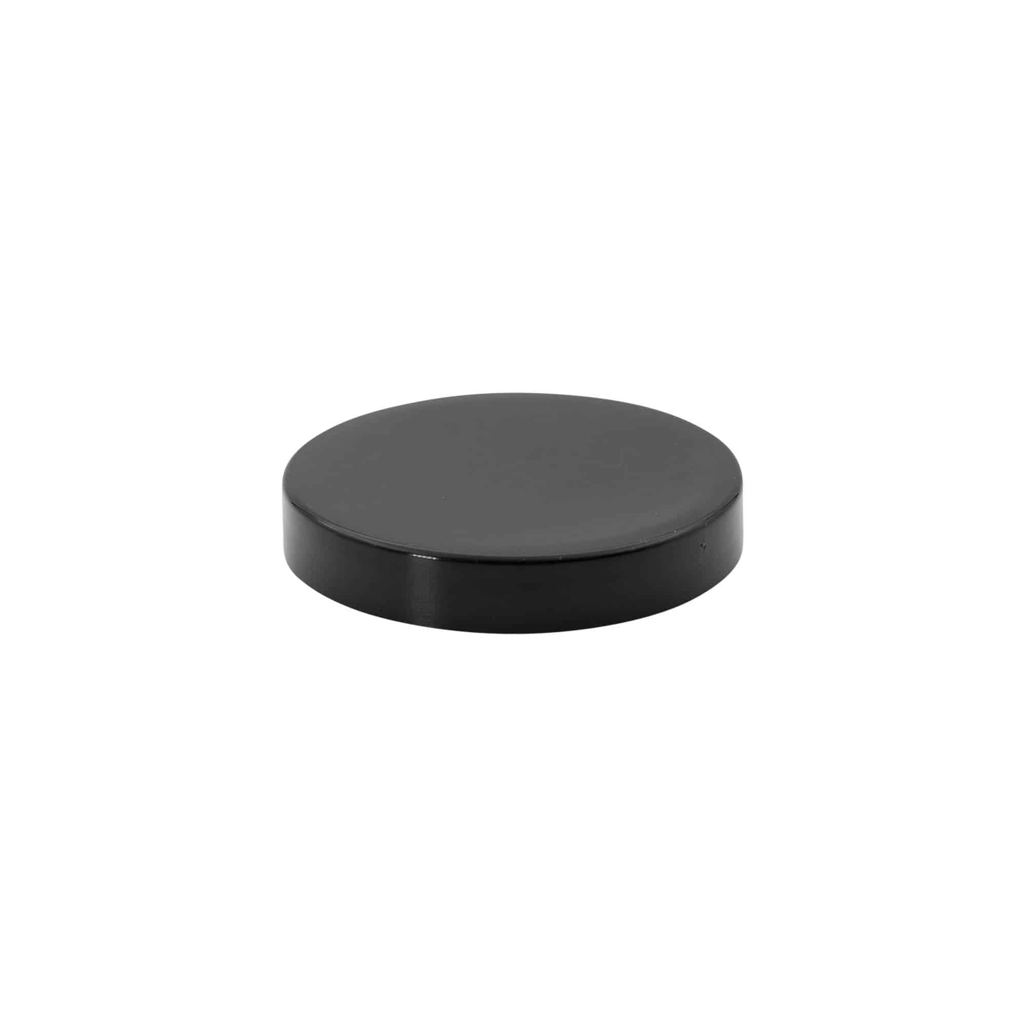 Bouchon à vis, plastique PP, noir, pour ouverture : 70/400