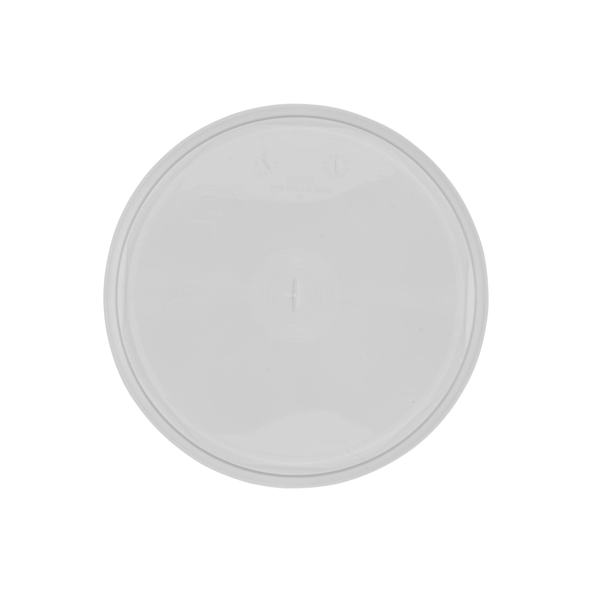 Couvercle pour seau 5-6 l, plastique PP, blanc