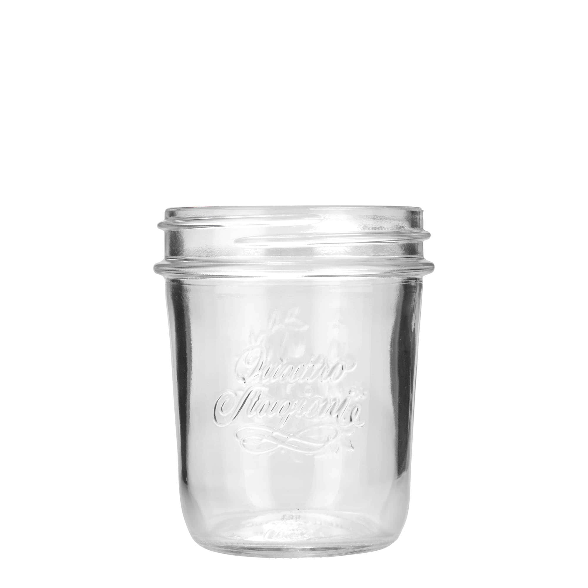 Pot à confiture 320 ml « Quattro Stagioni », ouverture : fermeture à vis