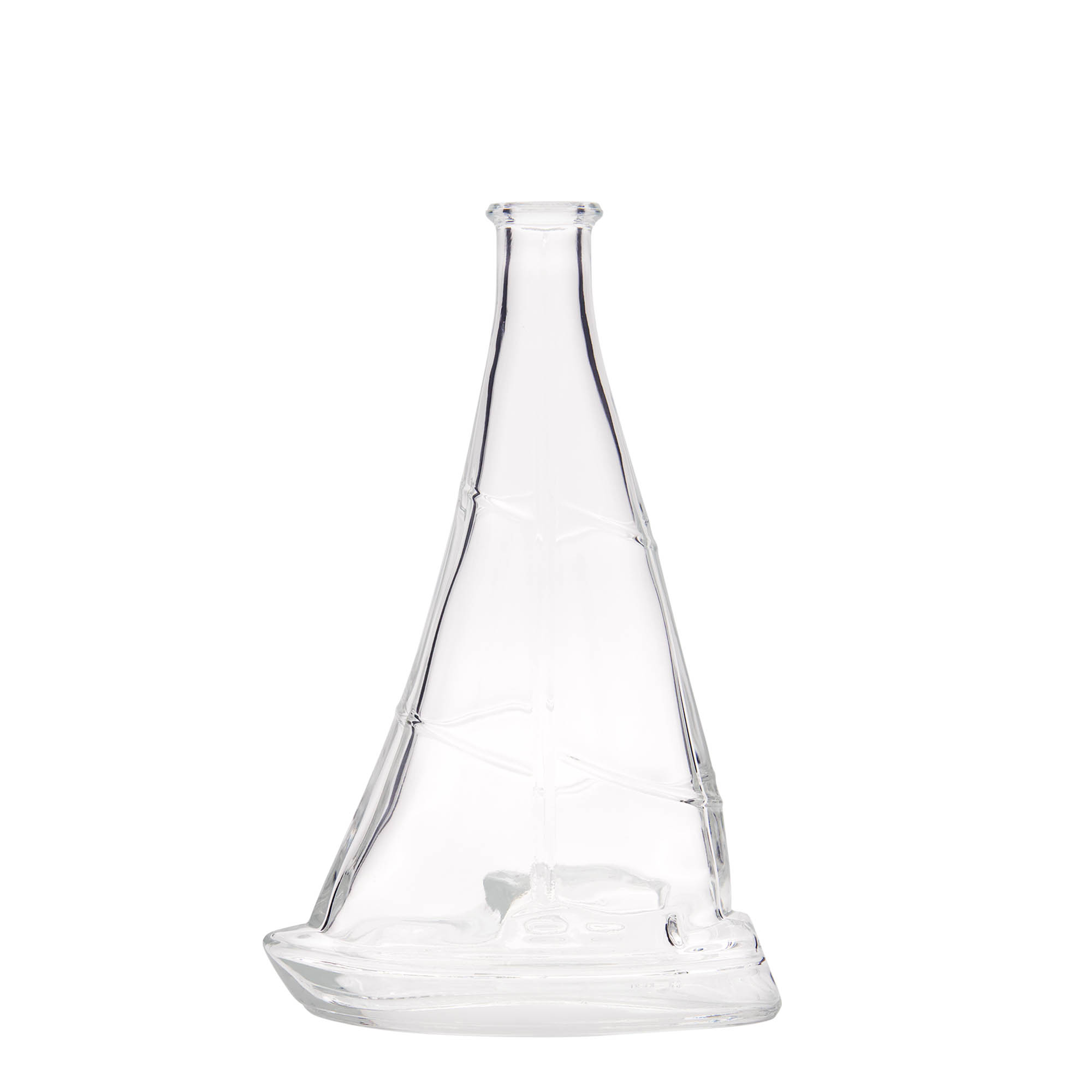 Bouteille en verre 350 ml « Voilier », ouverture : bouchon en liège