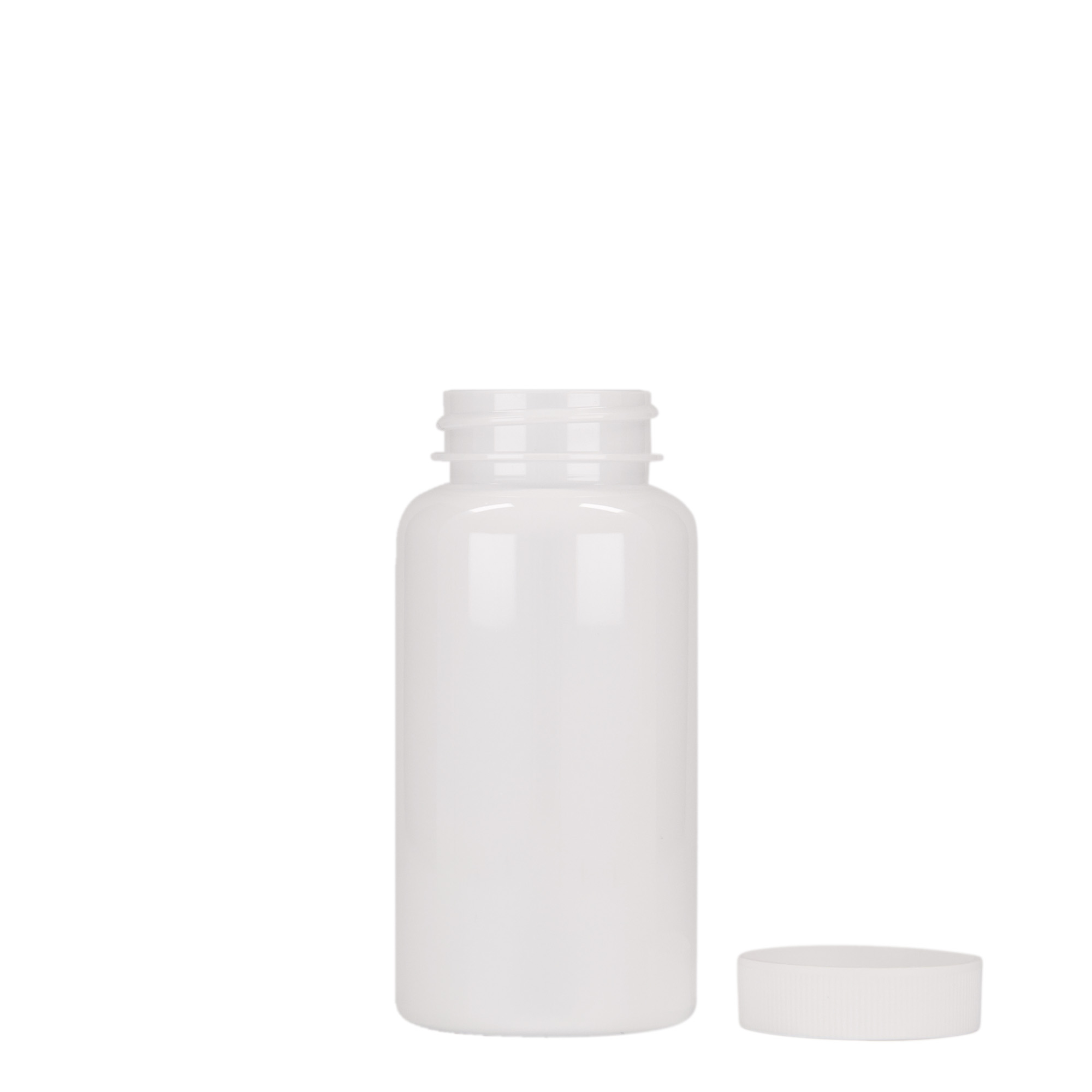 150 ml emballage PET, plastique, blanc, ouverture : 38/400 150 ml emballage PET, plastique, blanc, ouverture : 38/400