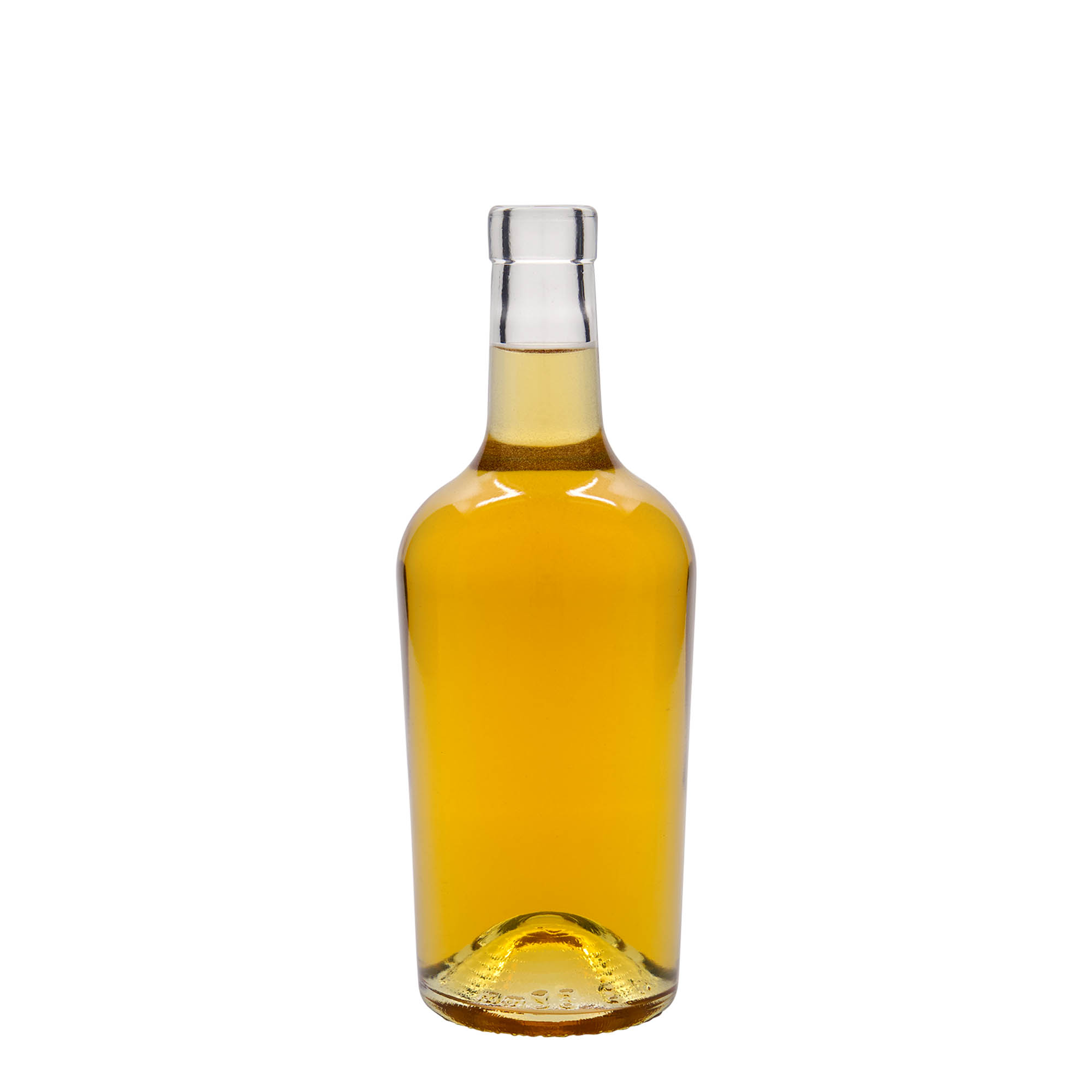 Bouteille en verre 500 ml 'Margarethe', ouverture : bouchon en liège Bouteille en verre 500 ml 'Margarethe', ouverture : bouchon en liège