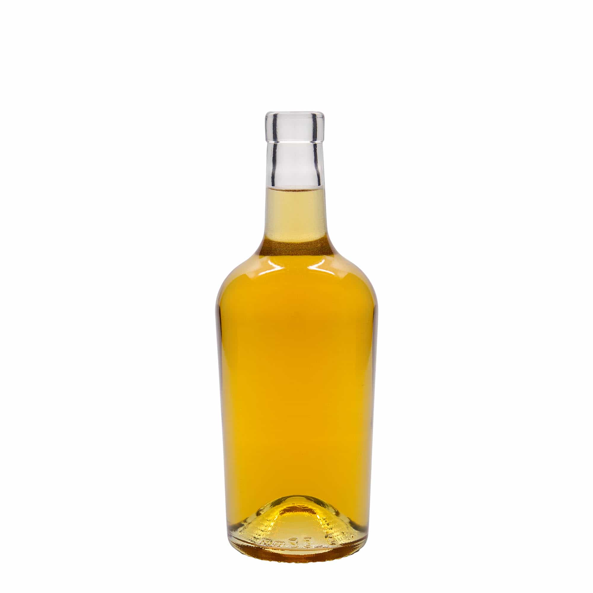 Bouteille en verre 500 ml 'Margarethe', ouverture : bouchon en liège Bouteille en verre 500 ml 'Margarethe', ouverture : bouchon en liège