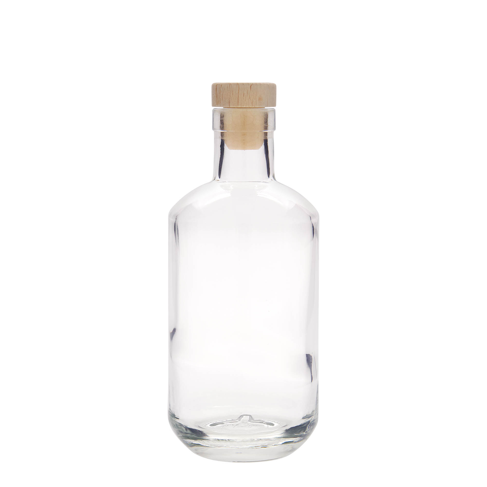 Bouteille en verre 500 ml 'Vienne', ouverture : bouchon en liège Bouteille en verre 500 ml 'Vienne', ouverture : bouchon en liège