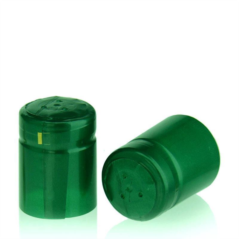 Capsule thermo-rétractable 32x41, plastique PVC, vert émeraude