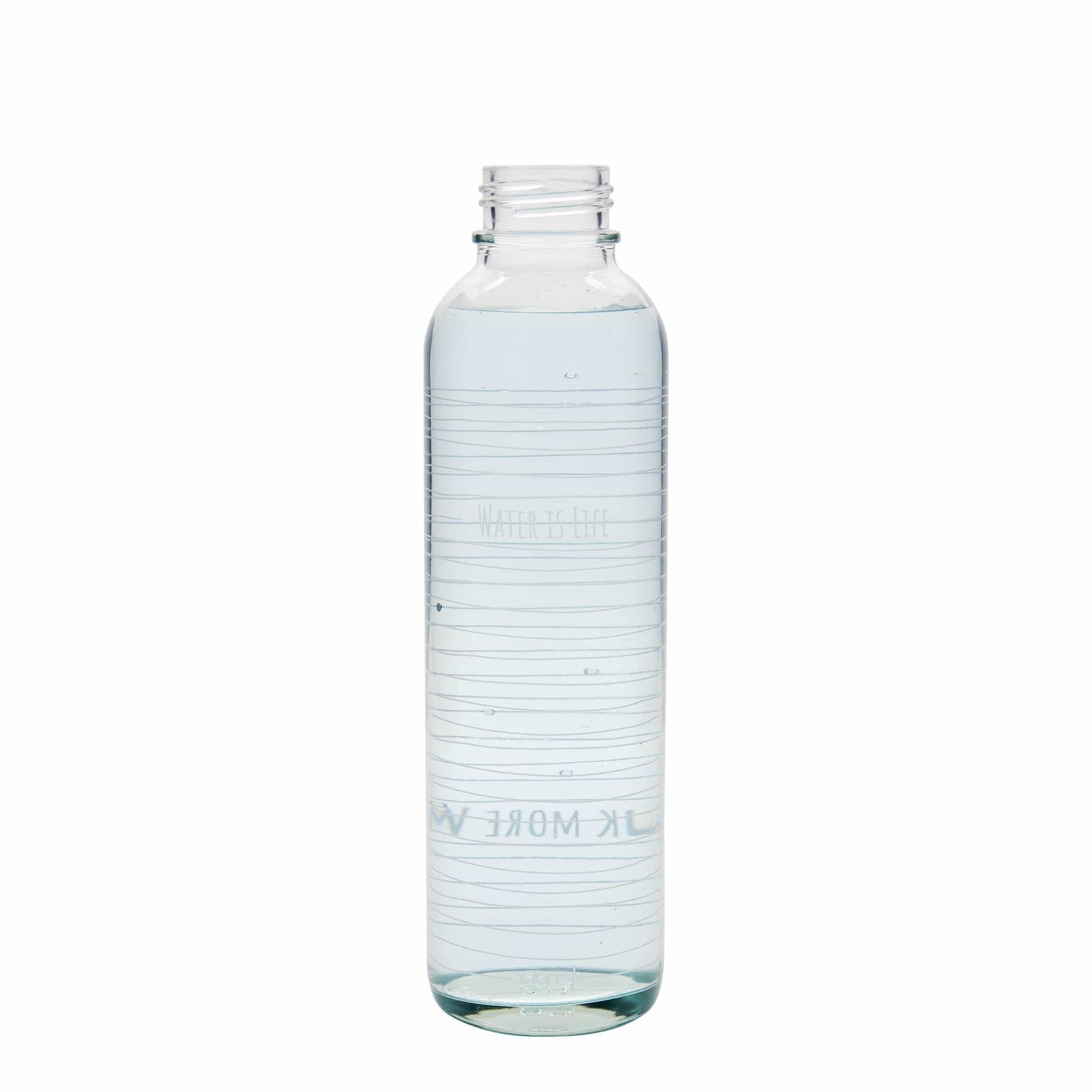 Bouteille d'eau 700 ml CARRY Bottle 'Water is Life', ouverture : bouchon à vis
