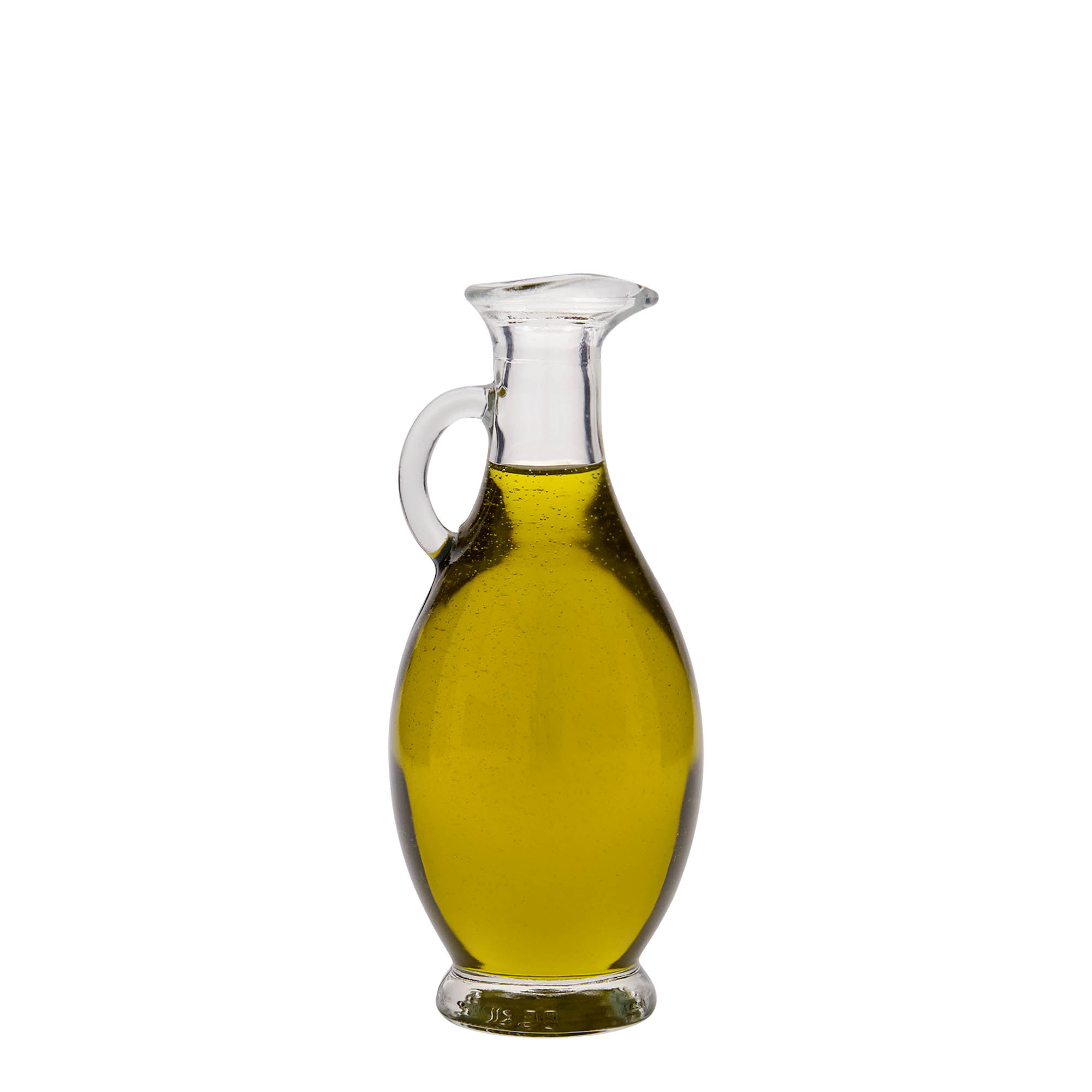 Flacon 250 ml pour vinaigre/huile « Egizia », ouverture : bouchon en liège
