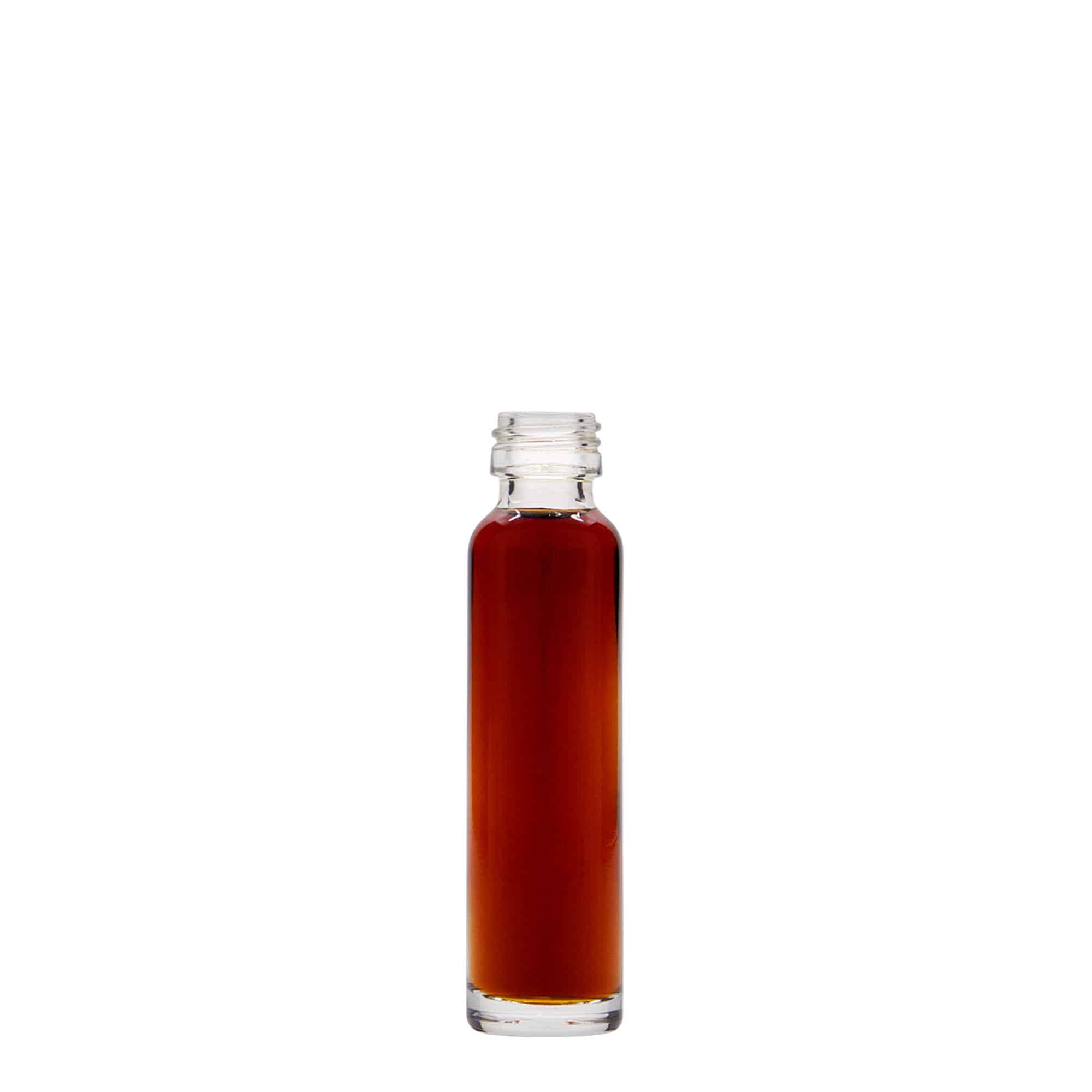 Bouteille en cruche de 20 ml, verre, ouverture : PP 18