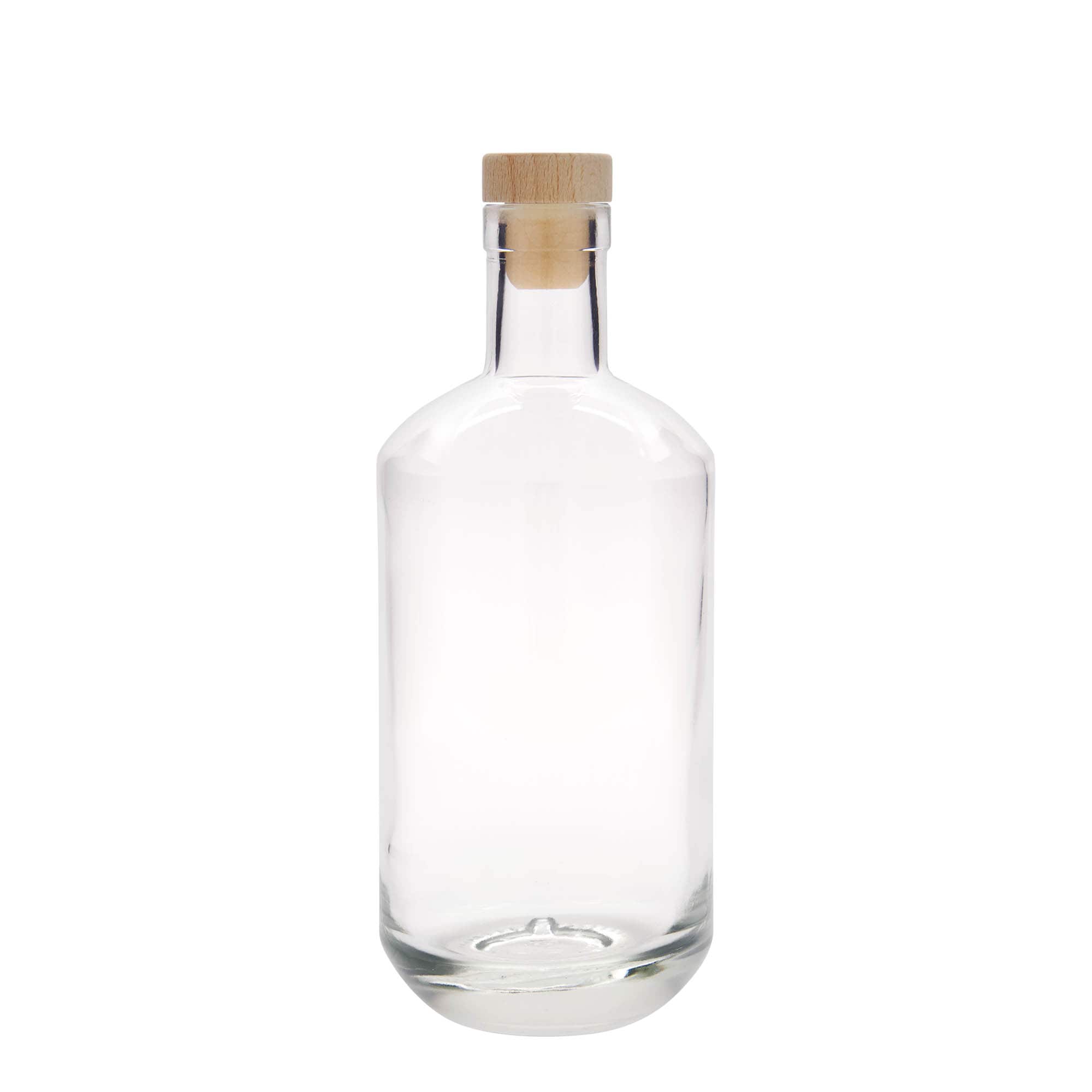 Bouteille en verre 700 ml 'Vienne', ouverture : bouchon en liège
