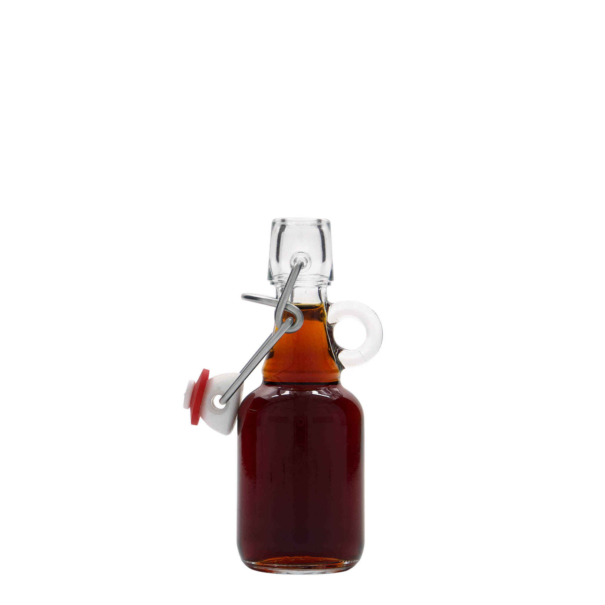 Flacon en verre 40 ml 'Santos', ouverture : fermeture à bascule Flacon en verre 40 ml 'Santos', ouverture : fermeture à bascule