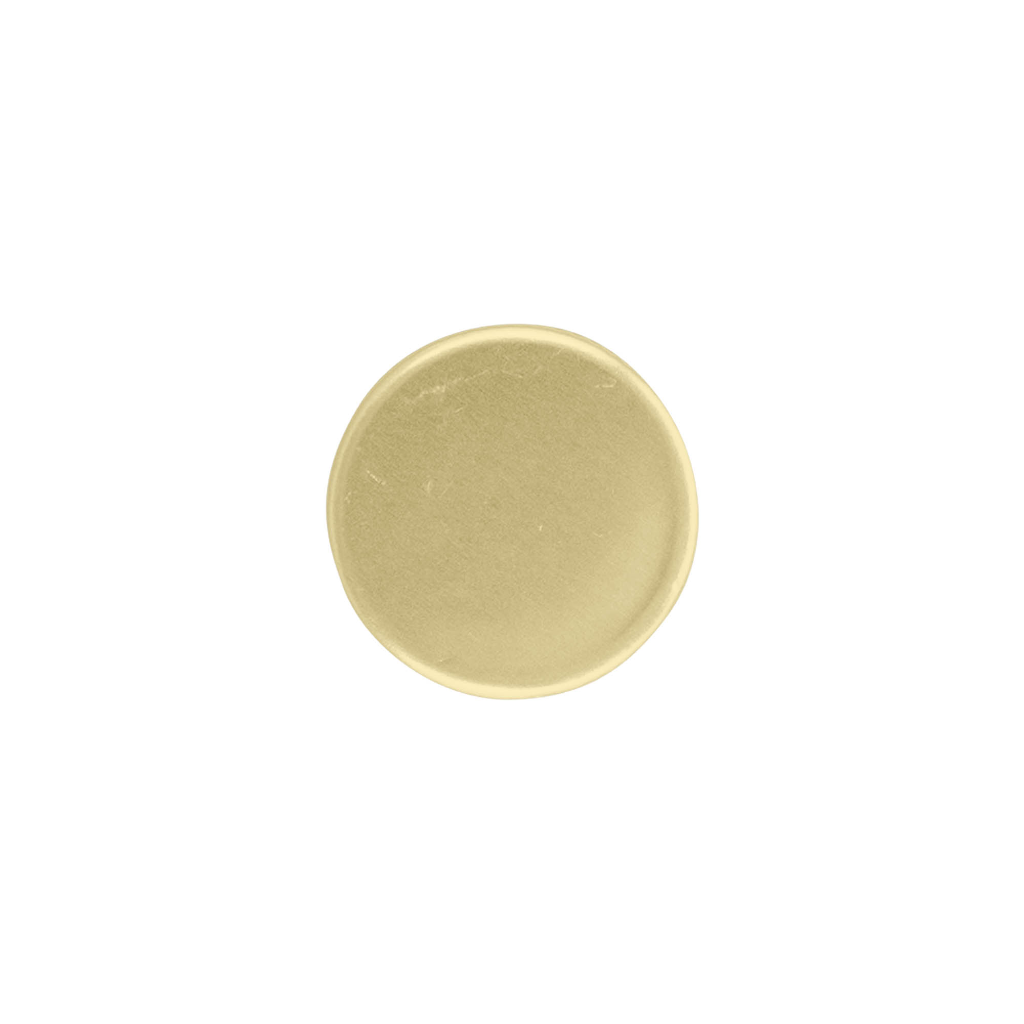 Bouchon à vis avec bec verseur, métal-plastique, doré, pour ouverture : PP 31,5